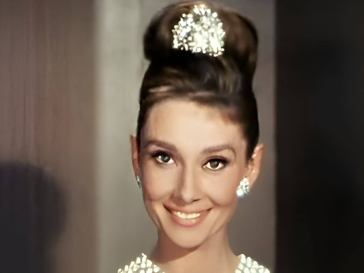 Audrey Hepburn classic vintage beauty look with polished makeup and timeless style