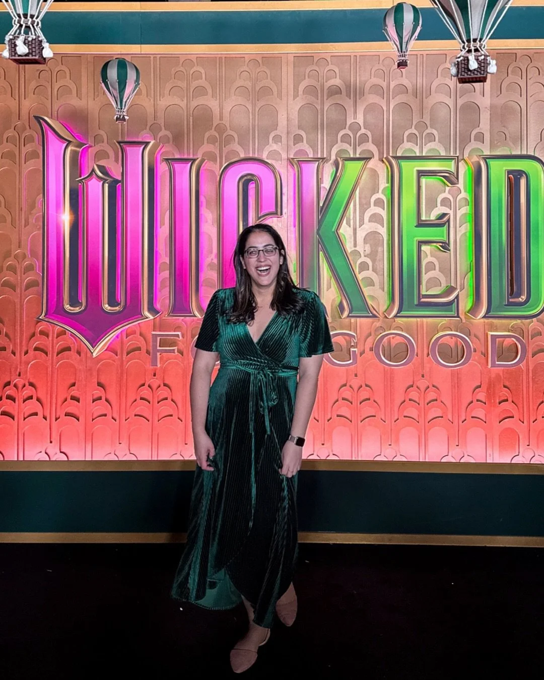 I&rsquo;ve never been invited to a movie premiere before and it was extra special for my first one to be the NYC premiere of @wickedmovie with the @wicked_musical team (who I coincidentally didn&rsquo;t get any photos with but I greatly appreciate th
