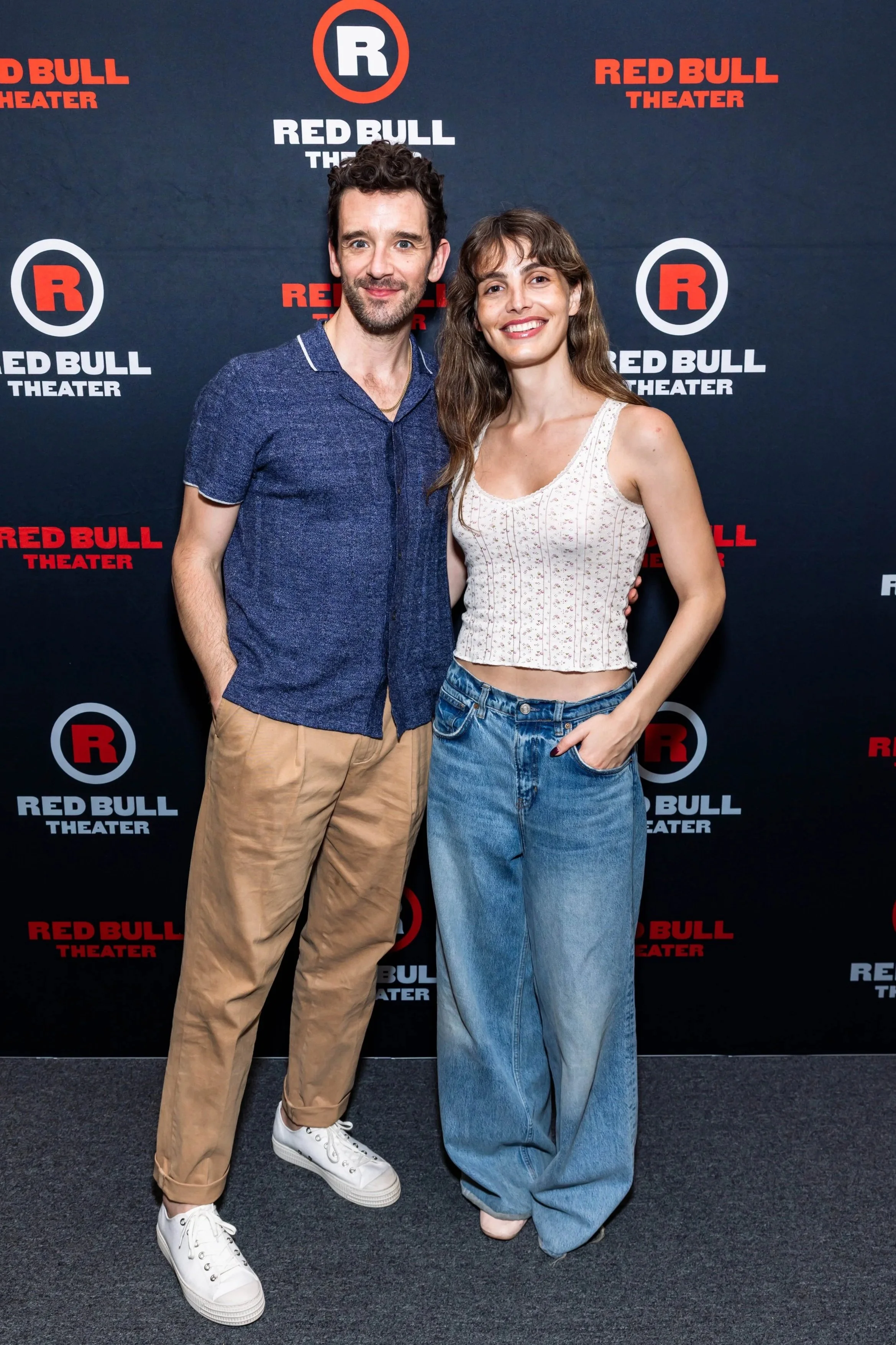 Michael Urie and Lux Pascal at press day for Richard II