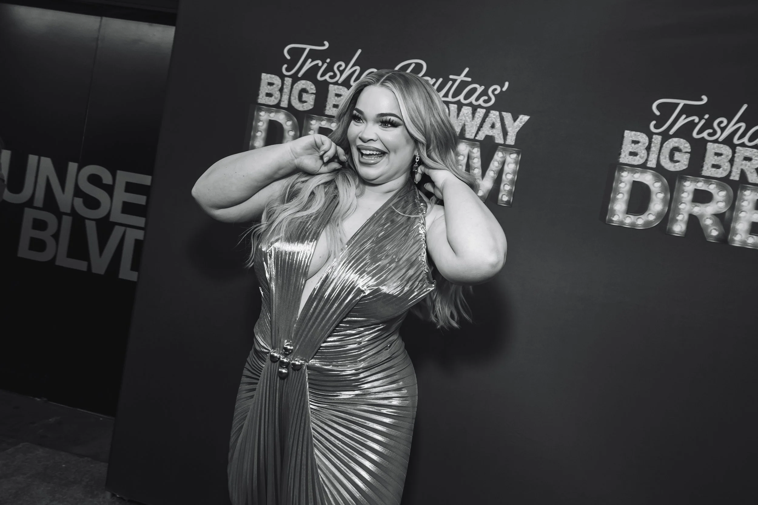 Trisha Paytas on the red carpet for her Big Broadway Dream one night only Broadway show. 