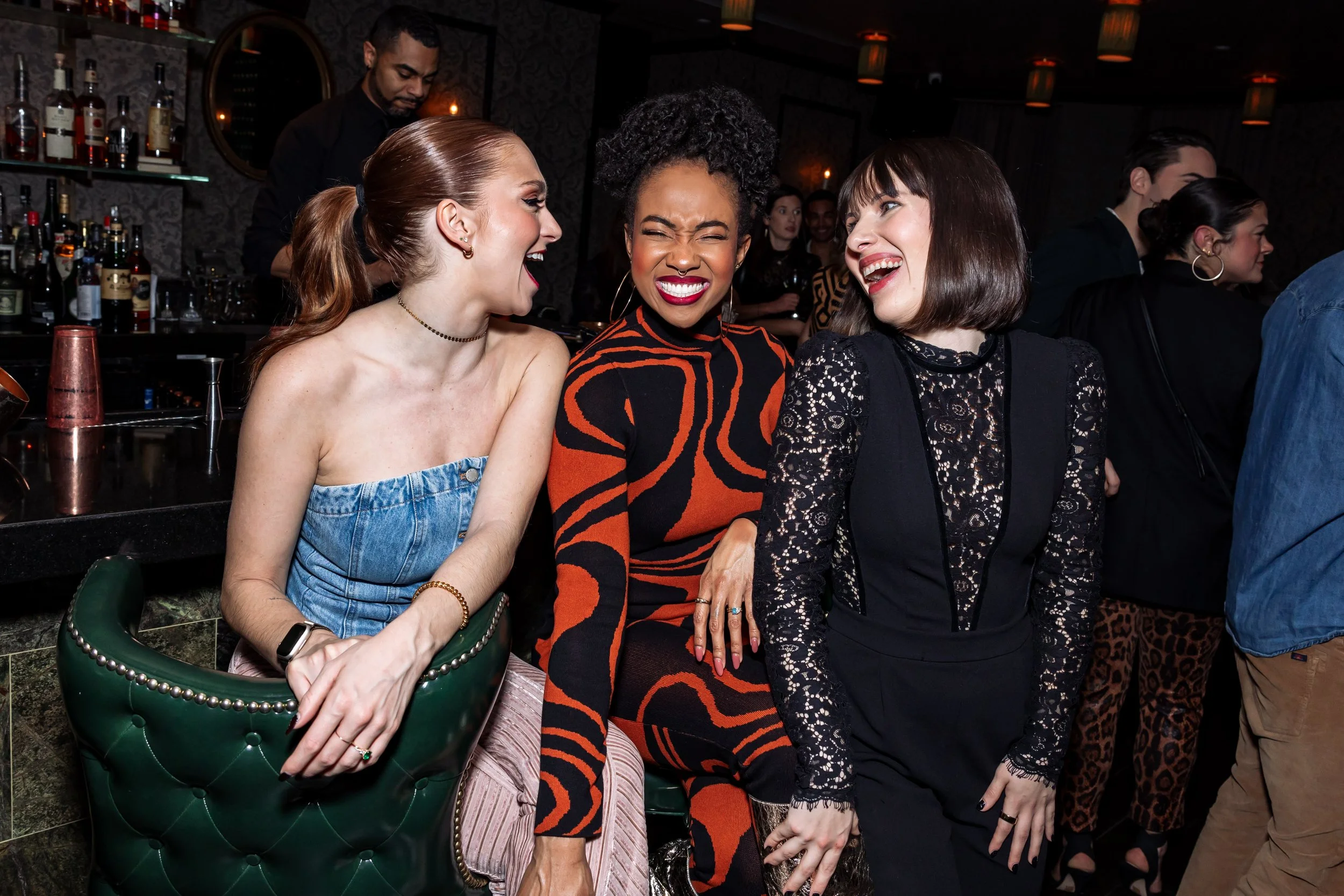 Samantha Pollino, Kayla Pecchioni, and Morgan Harrison at The Great Gatsby party 