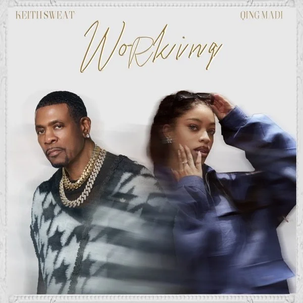Album cover featuring a man and a woman with the title 'Workin'' in gold cursive text