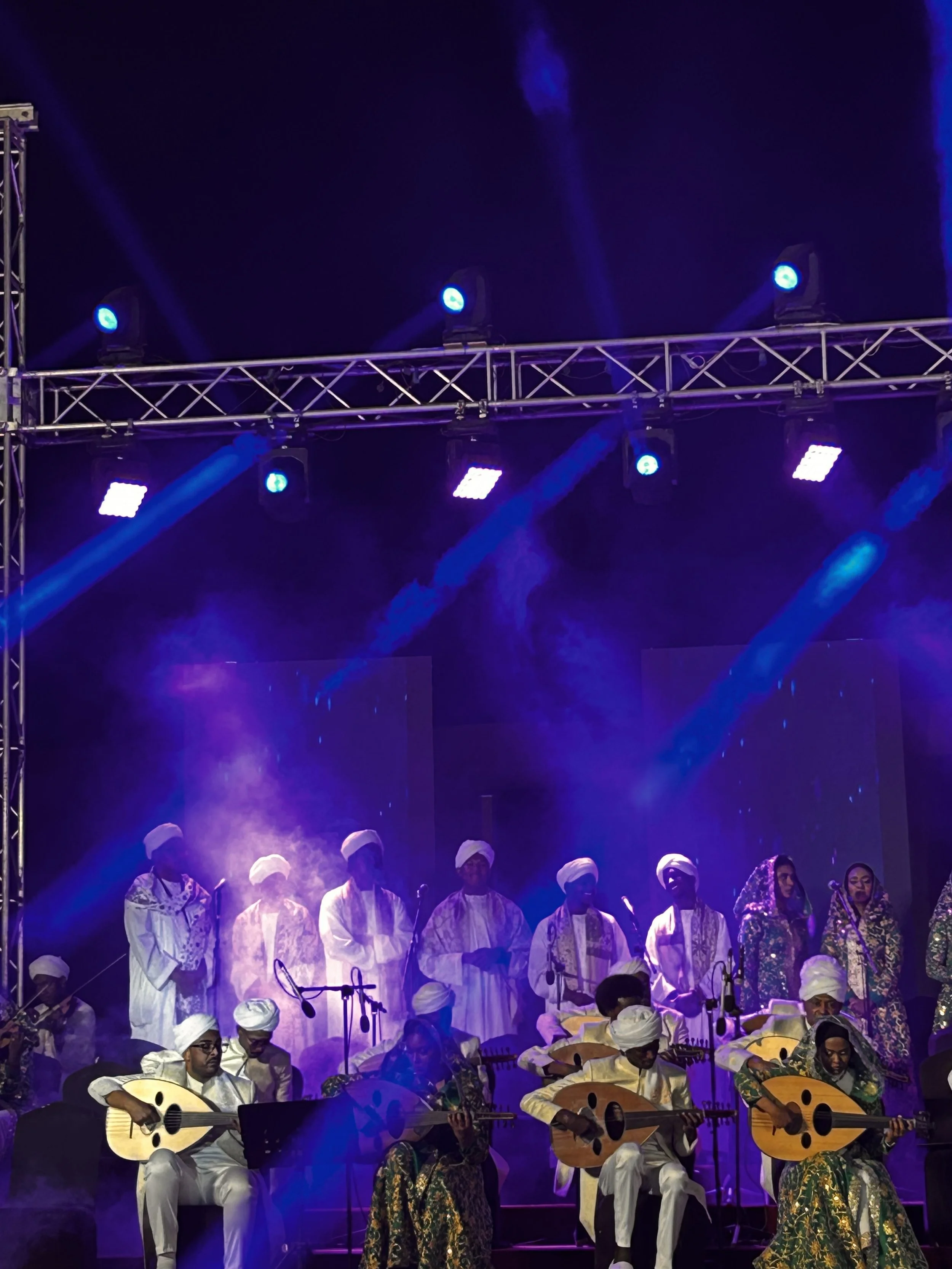 beit al oud concert in al-sunut forest, april 13, 2023. 