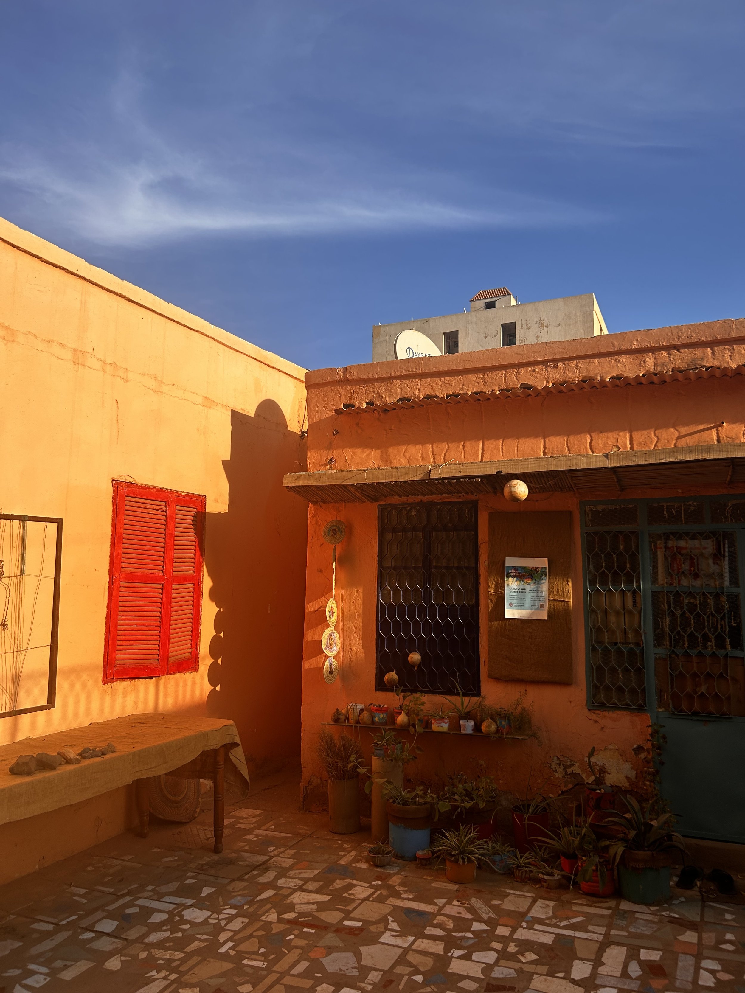 jaloos art gallery, st. katirina, khartoum. february 23, 2023. 