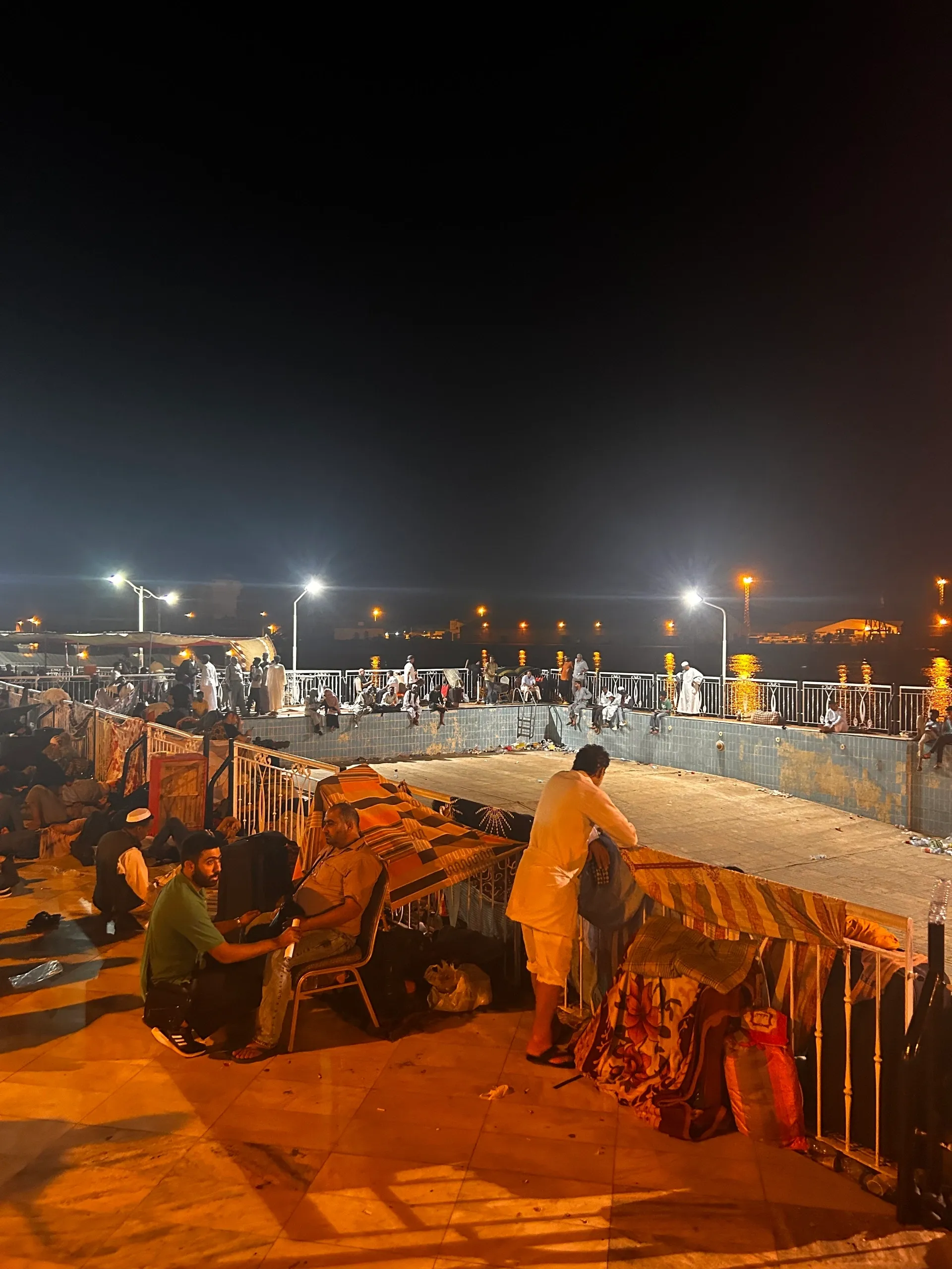 saudi-led evacuation site in port sudan, sudan. april 28, 2023. 