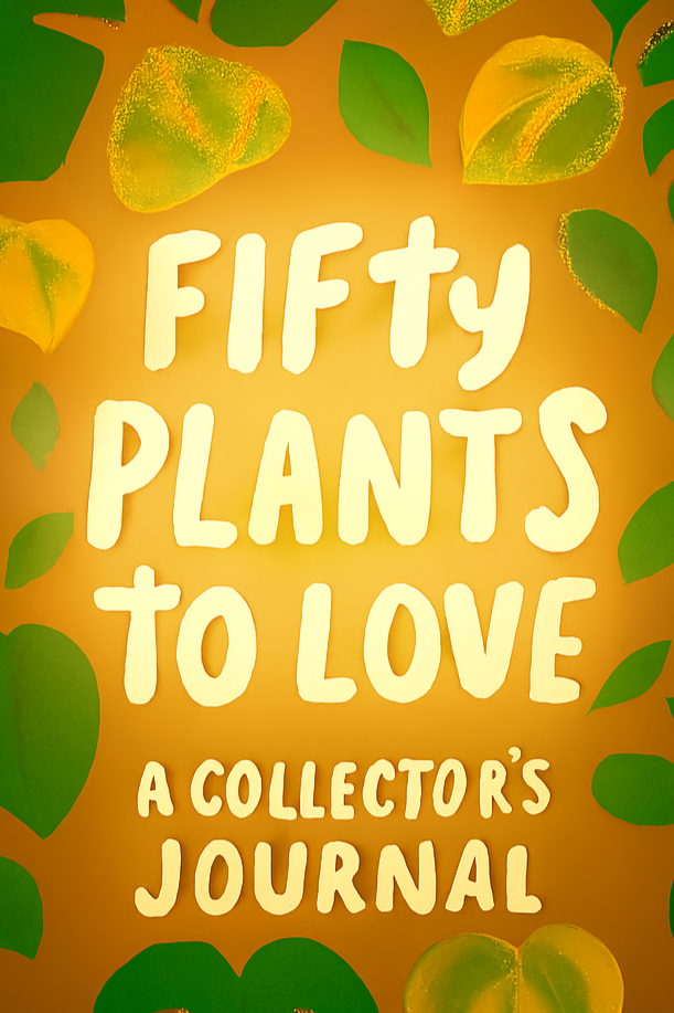 Fifty Plants to Love – Plant Collector’s Journal • Houseplant Notebook • Botanical Logbook