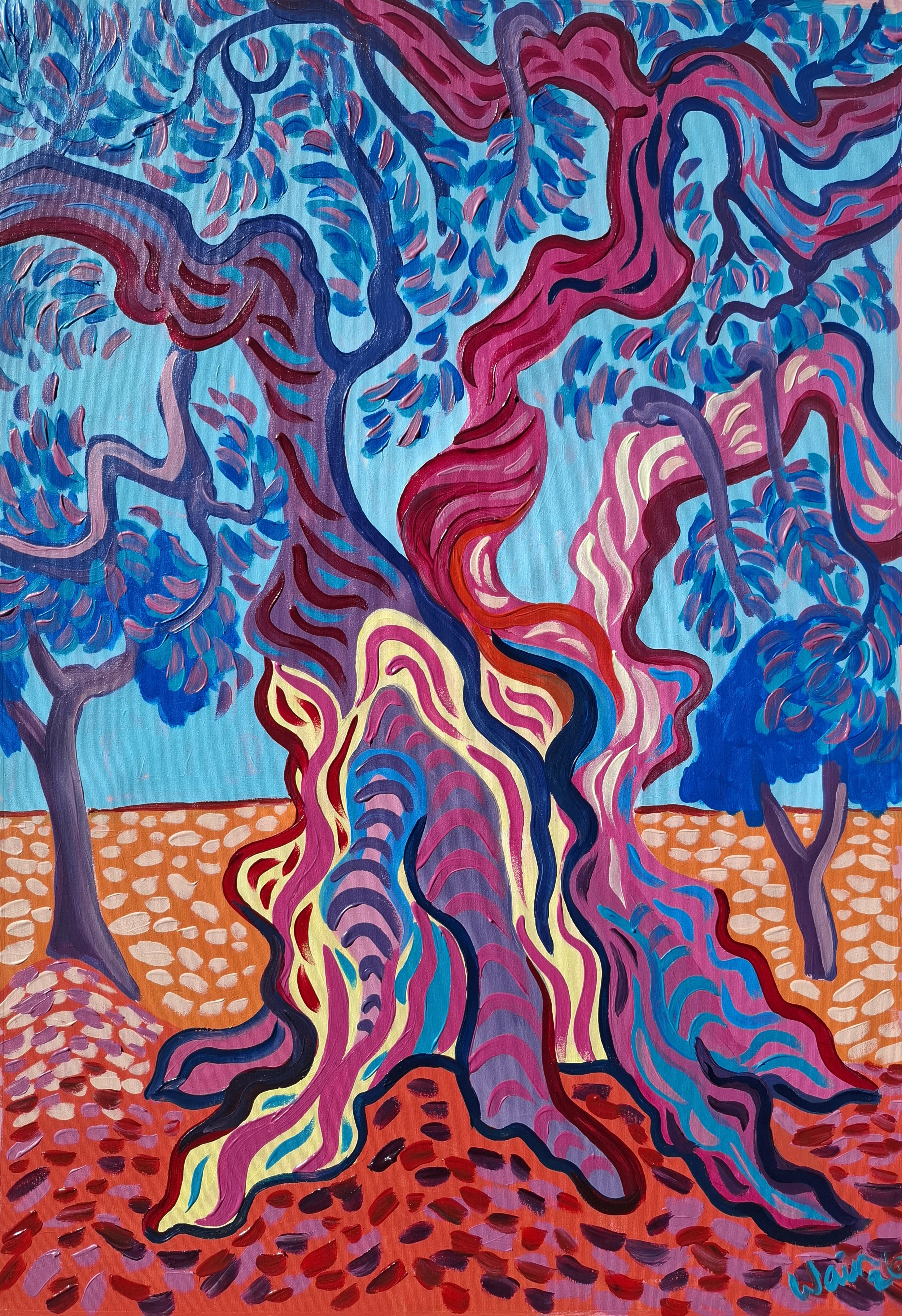 Valencia Olive
Acrylic on canvas
67x94cm