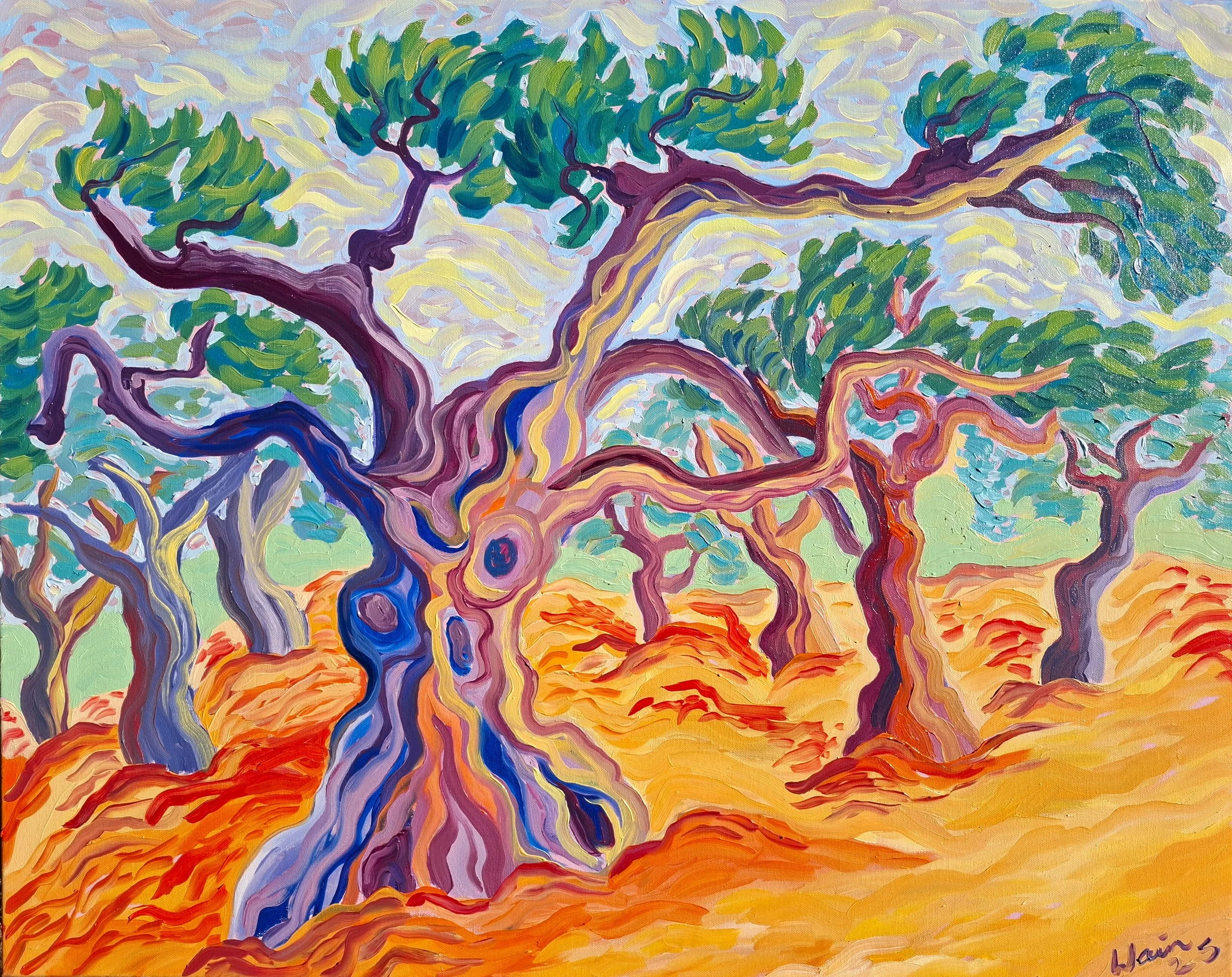 Field of Olives
Oil on canvas
72x93cm