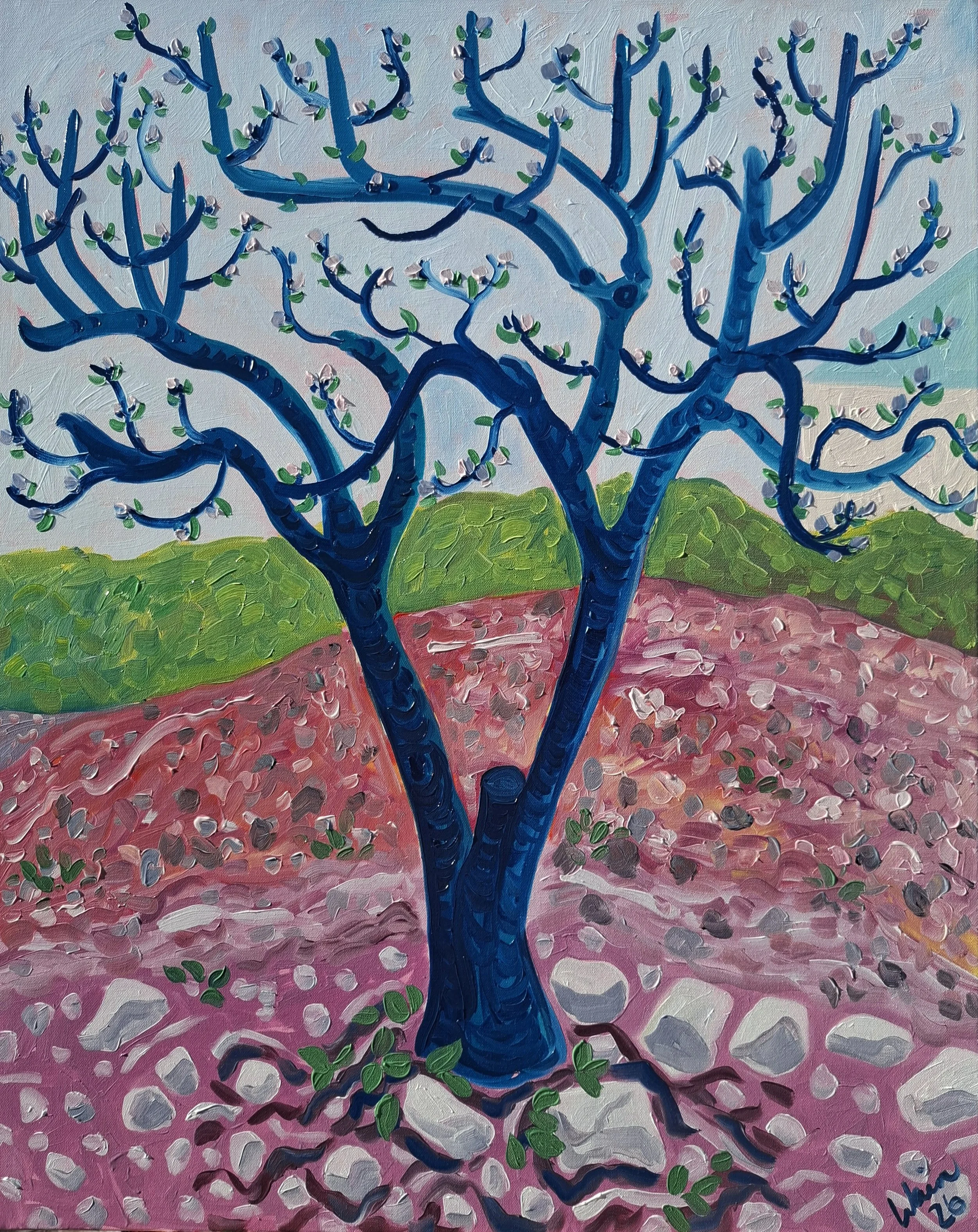 kirsty wain almond blossom painting.jpg