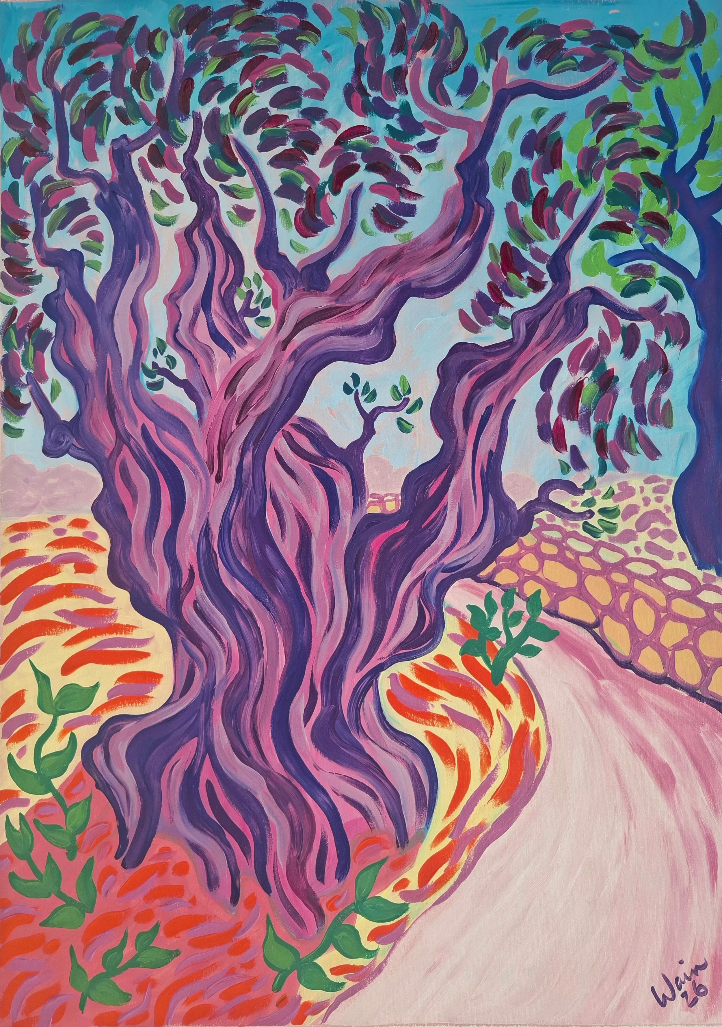 Ancient Olive in Altea II
Acrylic on canvas
75x100cm