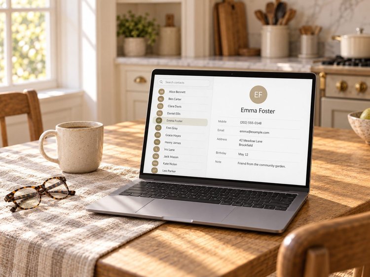 A laptop showing a short, finished list of the day