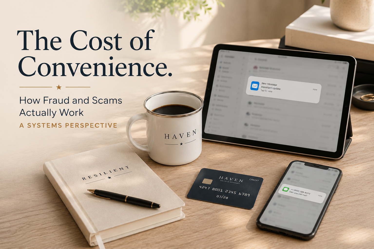 The Cost of Convenience: How Fraud and Scams Actually Work