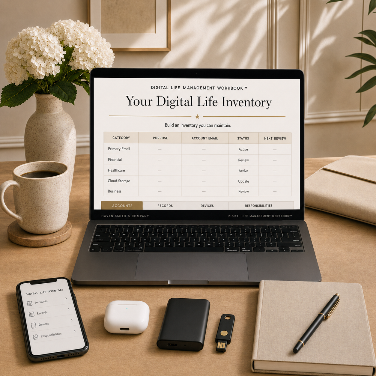 How to Build a Digital Life Inventory You Can Actually Maintain