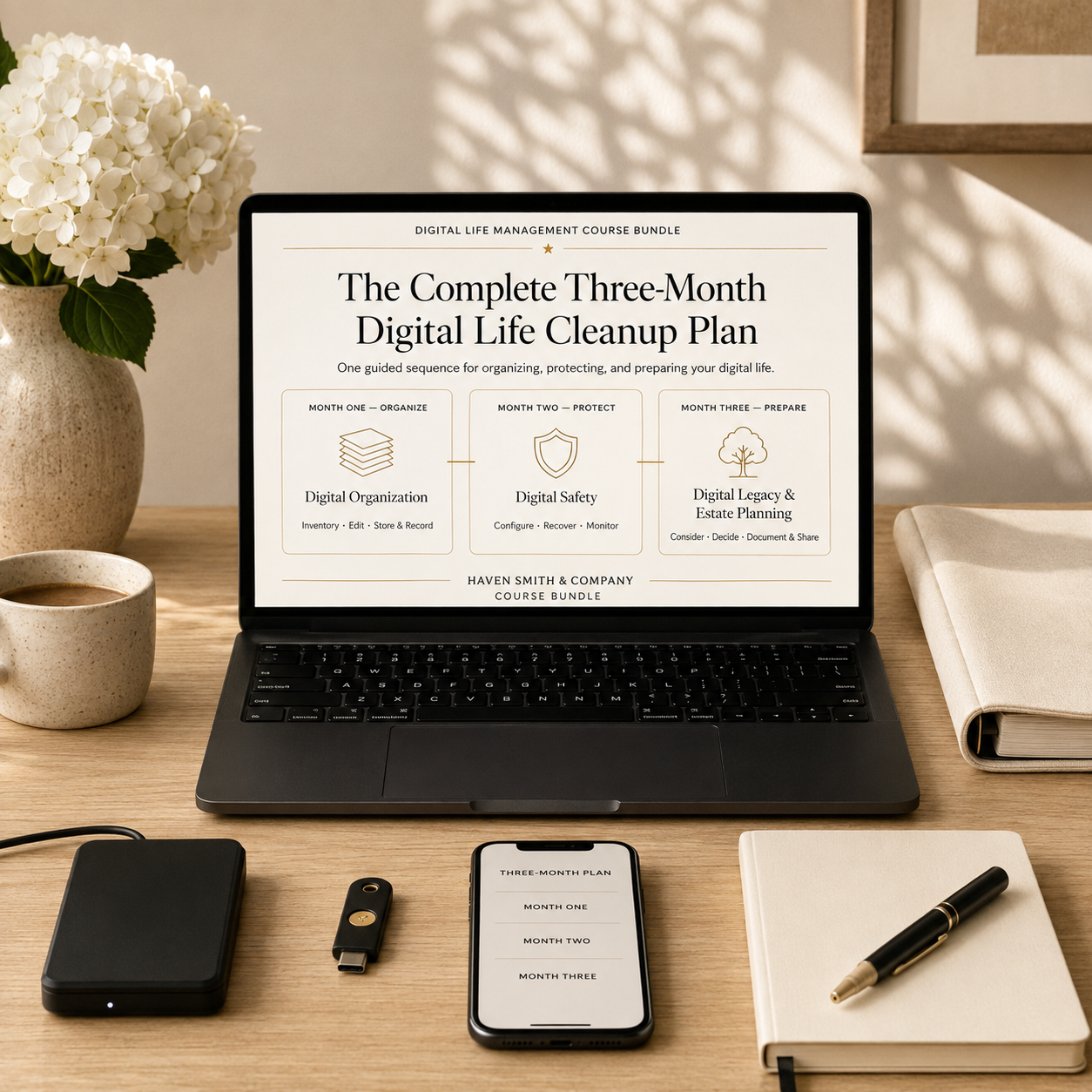 The Complete Three-Month Digital Life Cleanup Plan