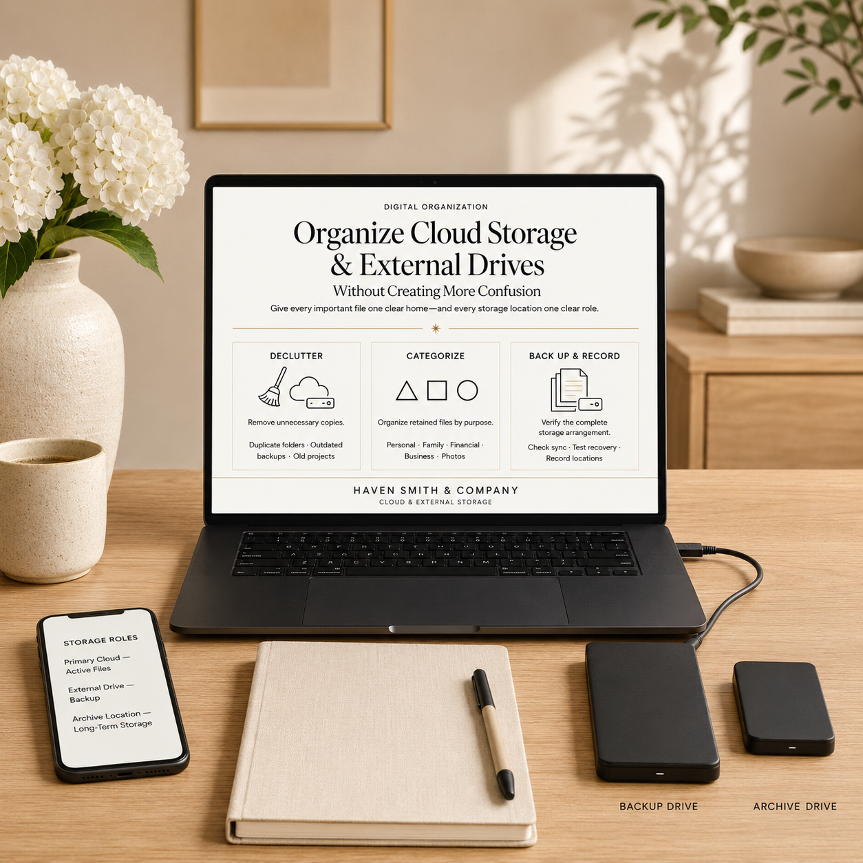 How to Organize Cloud Storage and External Drives Without Creating More Confusion