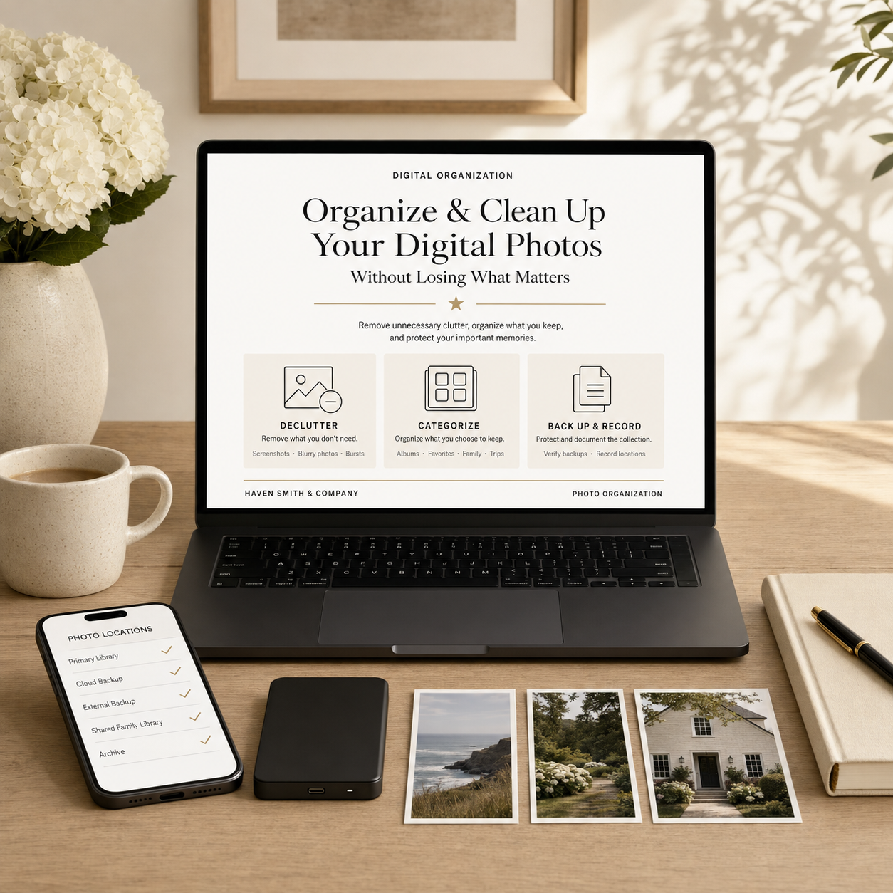 How to Organize and Clean Up Digital Photos Without Losing What Matters