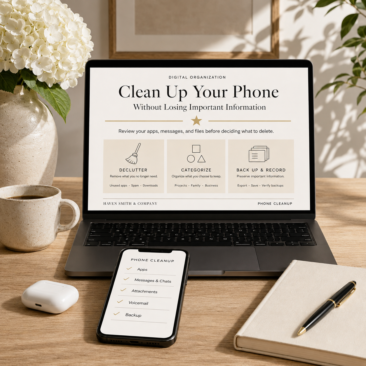 How to Clean Up Your Phone Without Losing Important Information