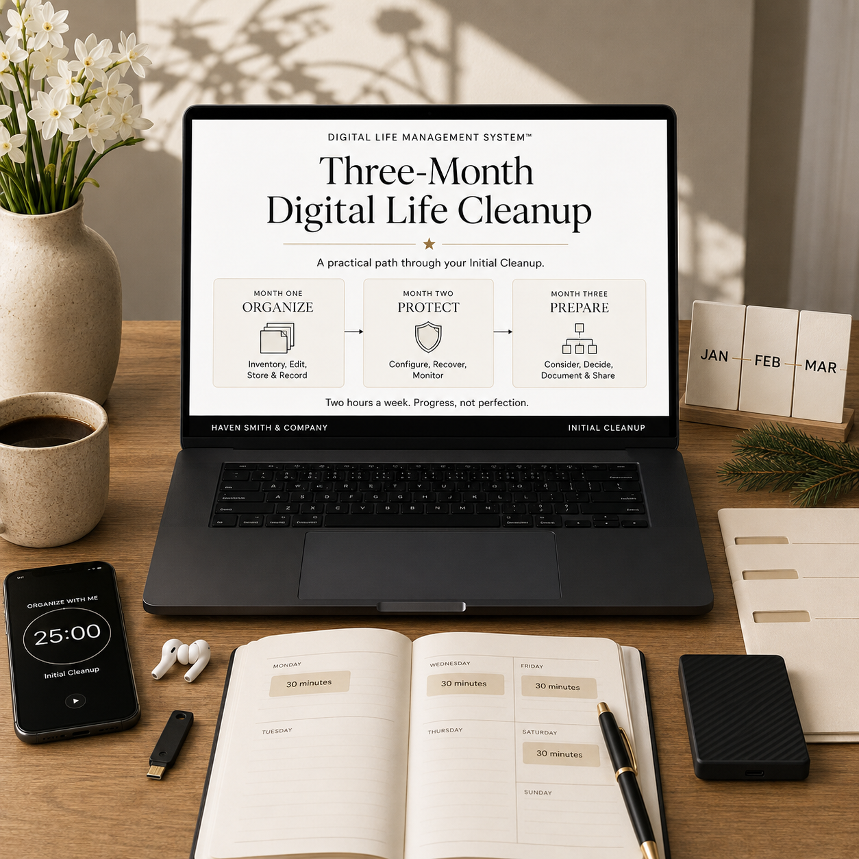 The Three-Month Digital Life Cleanup Plan for the New Year