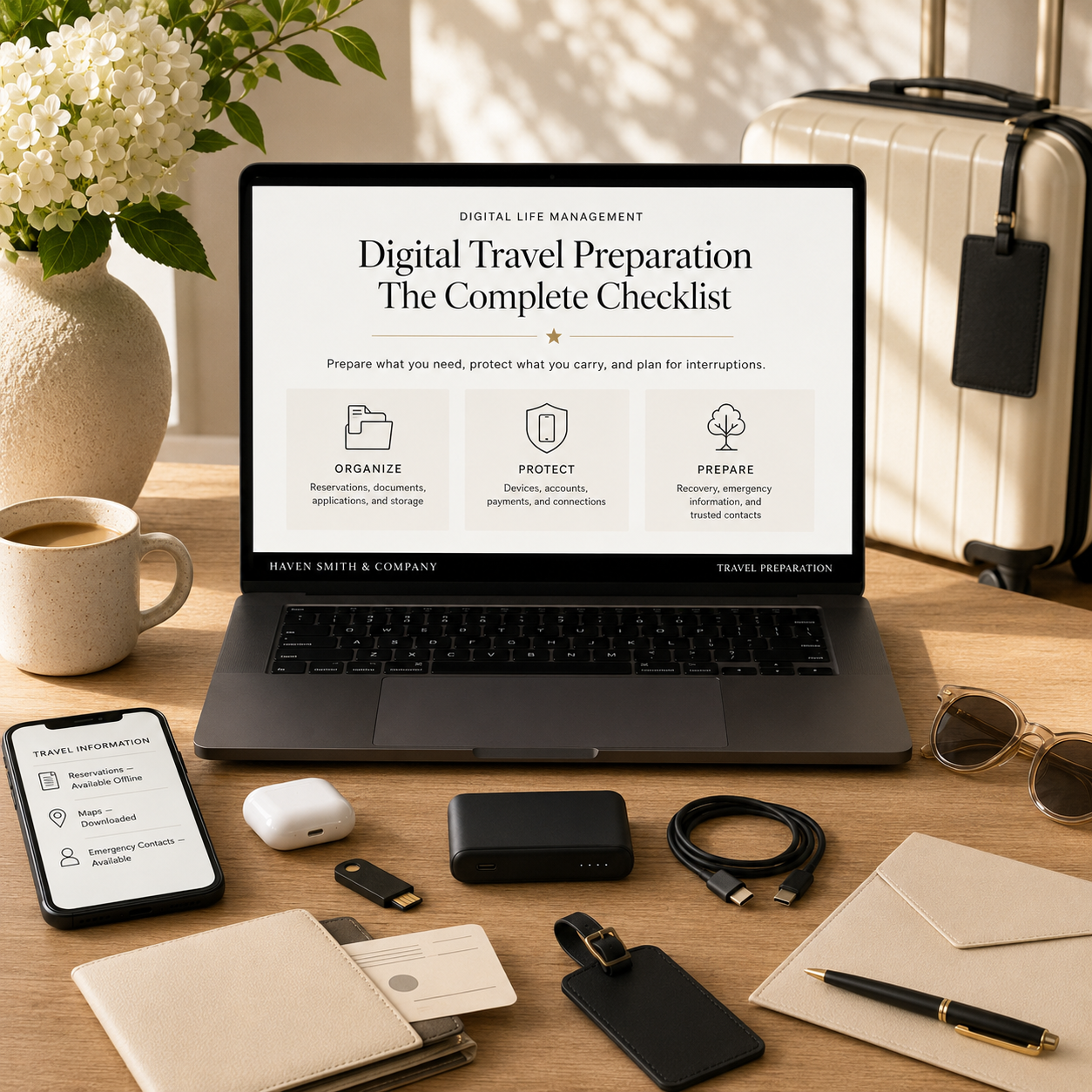 The Complete Digital Travel Preparation Checklist