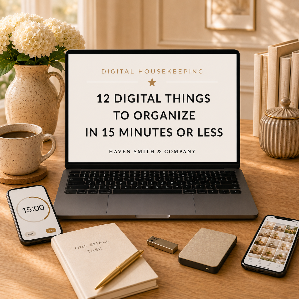 12 Digital Things You Can Organize in 15 Minutes or Less