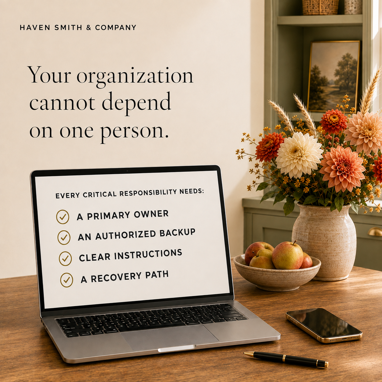 Your Organization’s Most Important Information Cannot Live in One Person’s Head