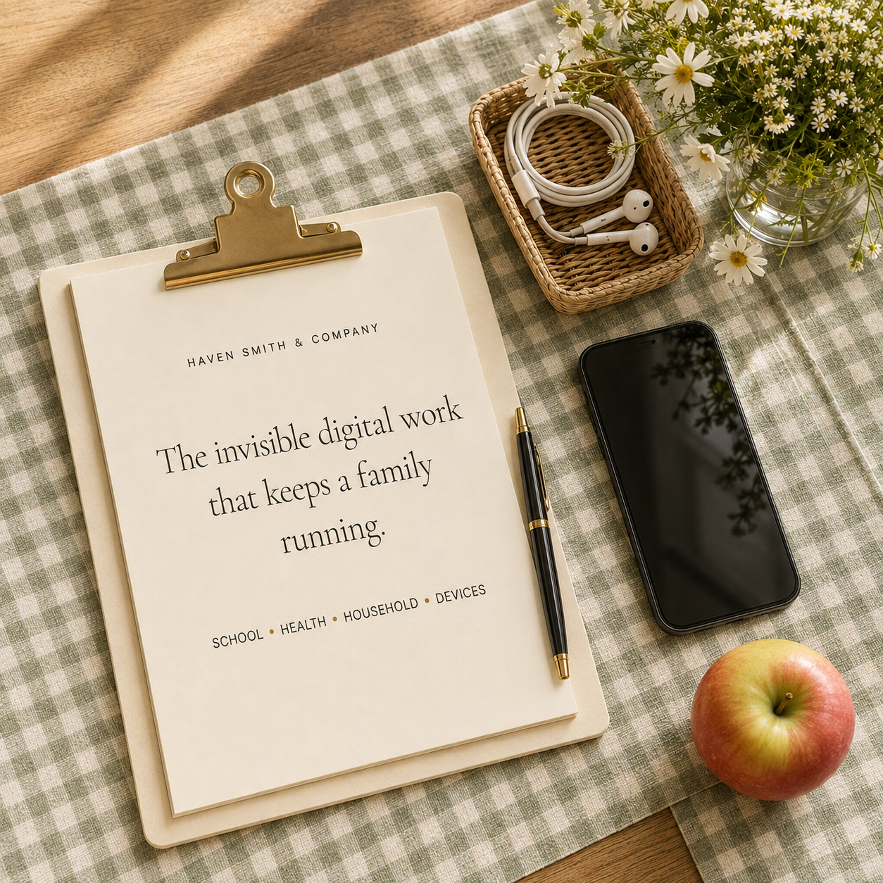 The Invisible Digital Work That Keeps a Family Running