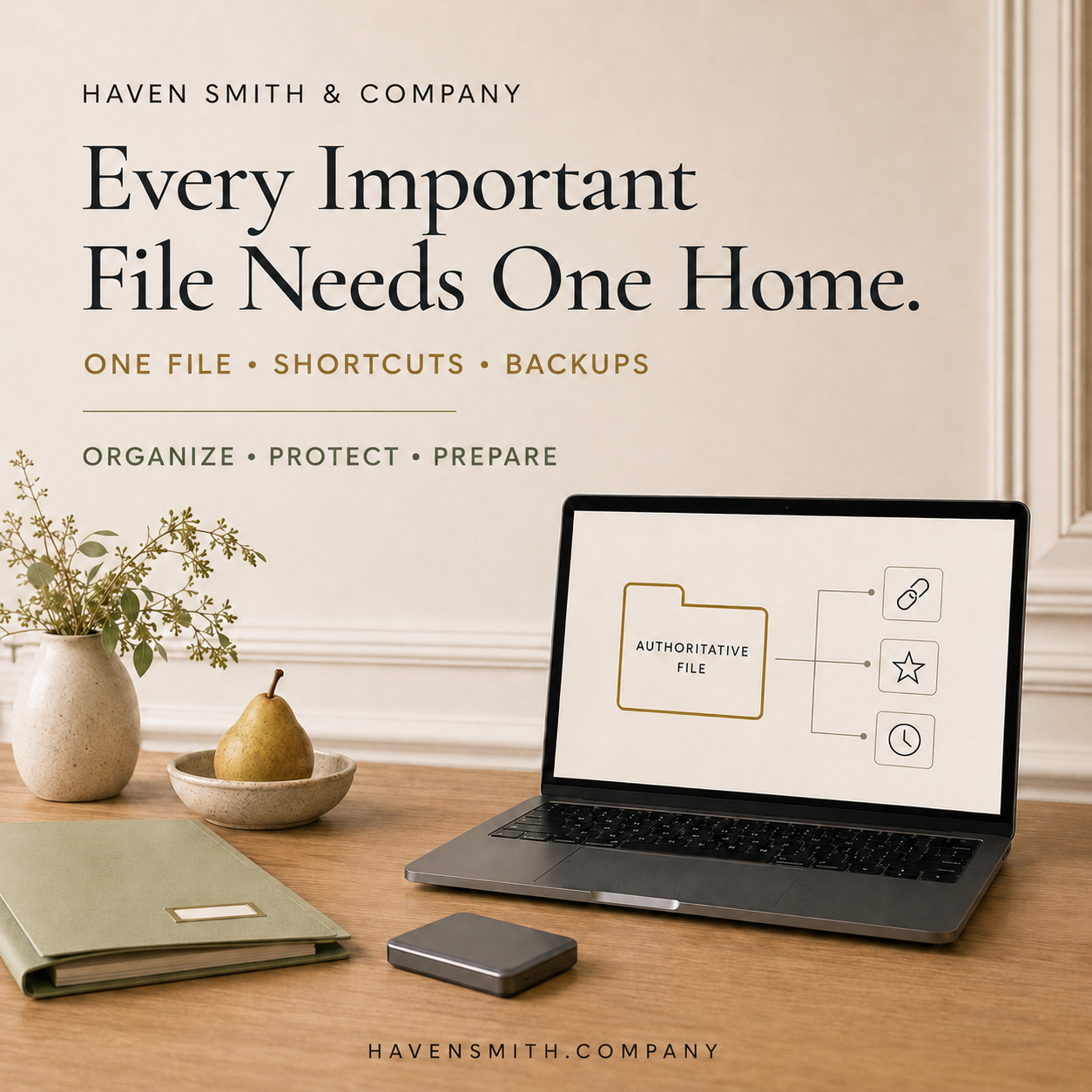Every Important File Needs One Home—Not Five Copies