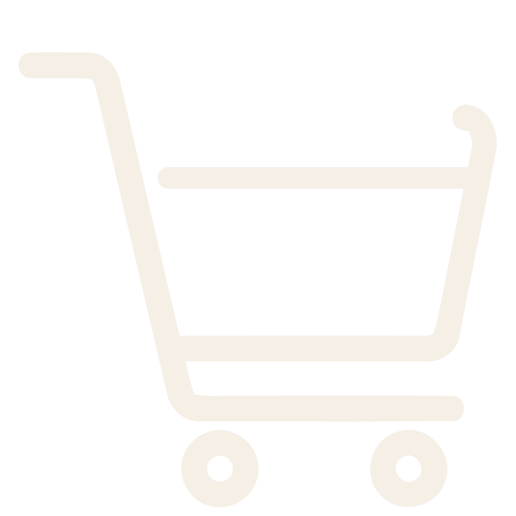 A white shopping cart icon on a black background.