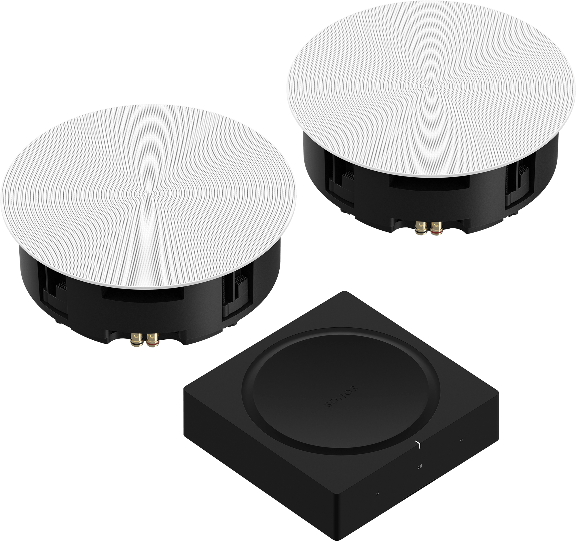 In-Ceiling 8” Pair with Amp Sonos Bundle