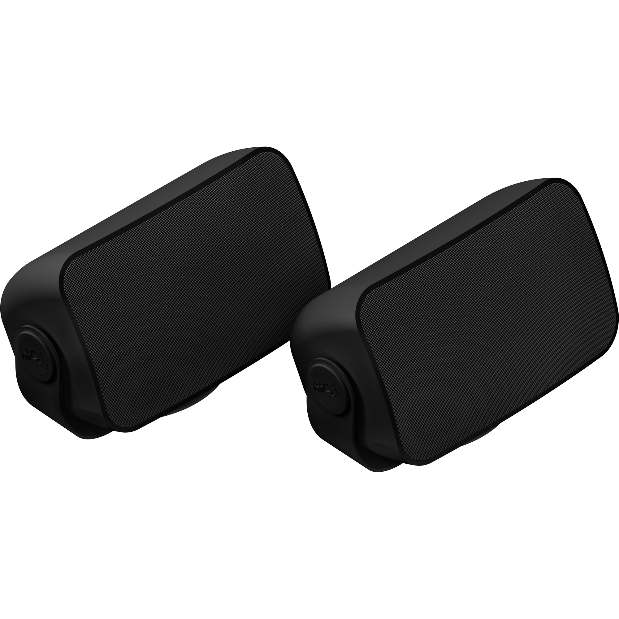 Two Sonos Outdoor by Sonance speakers