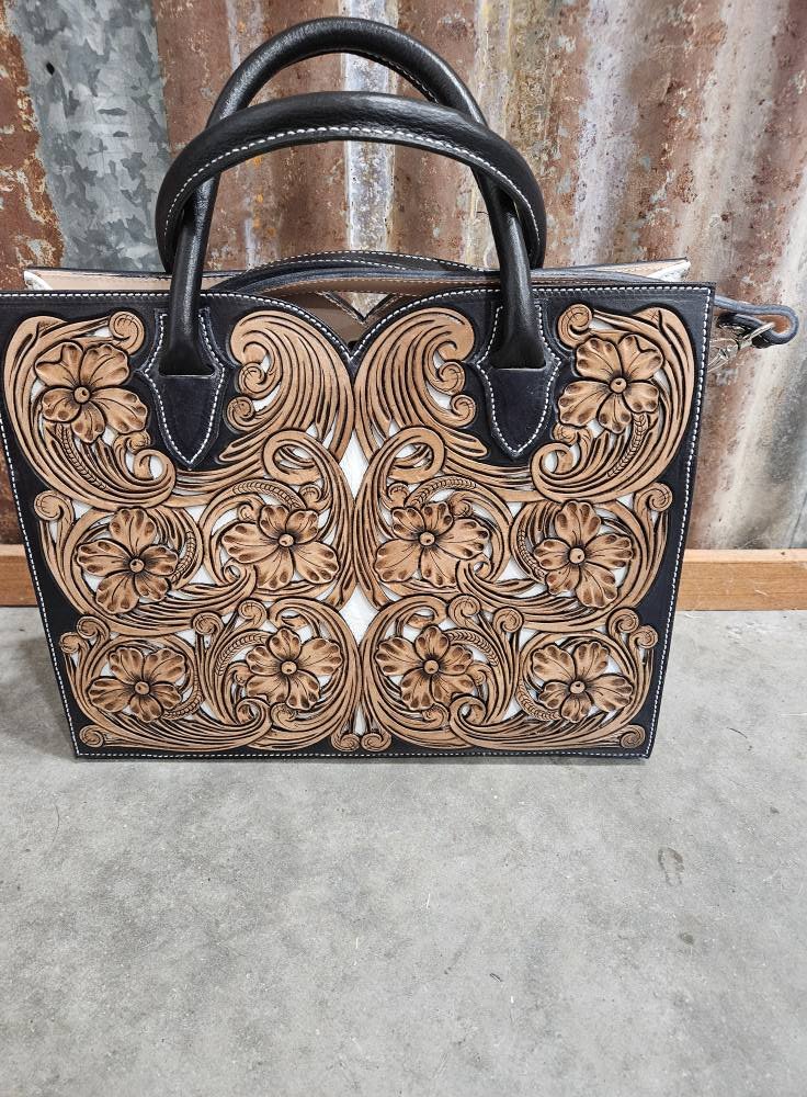 Black and White Tote