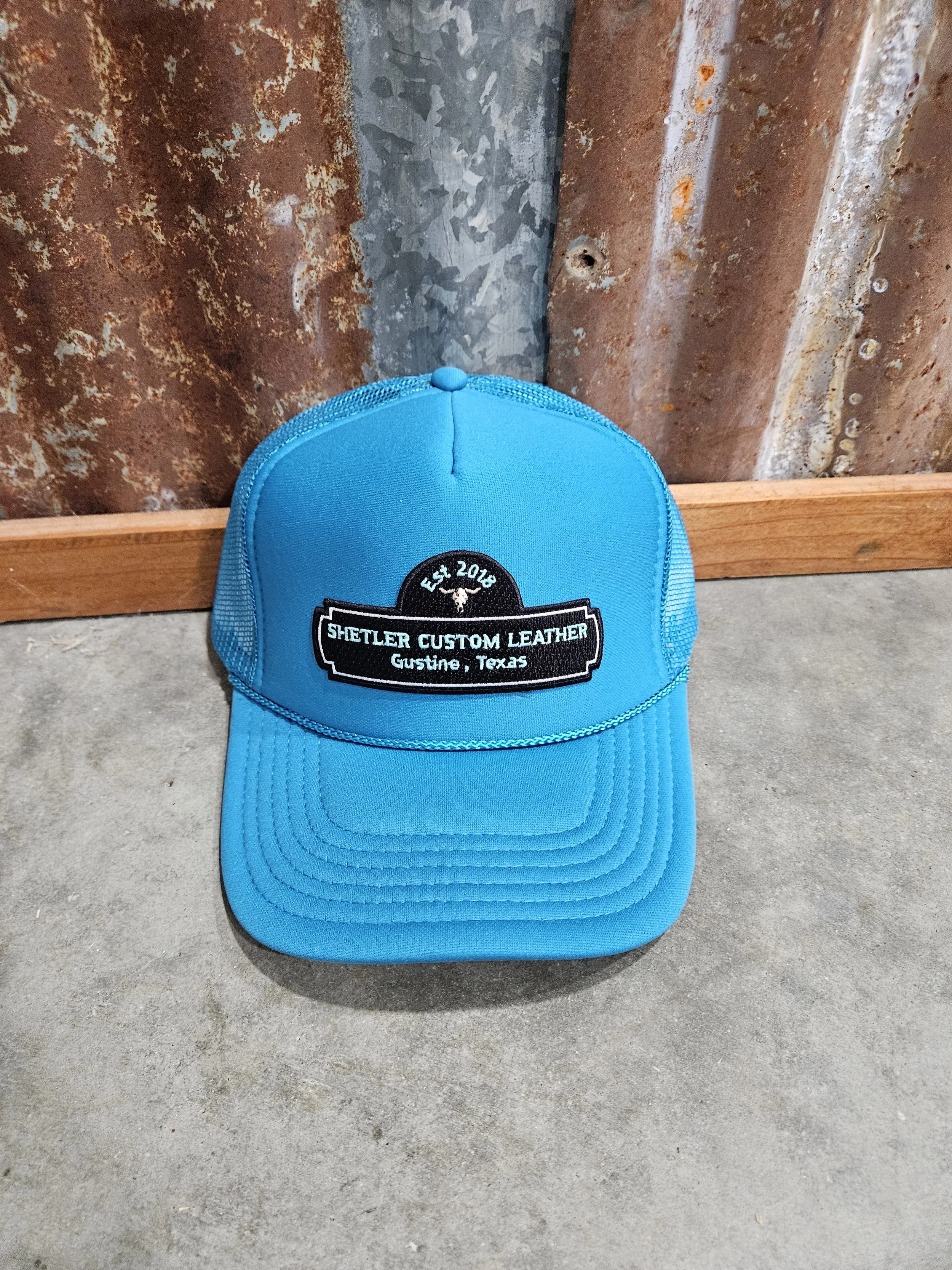 Blue Turquoise Otto Trucker Cap