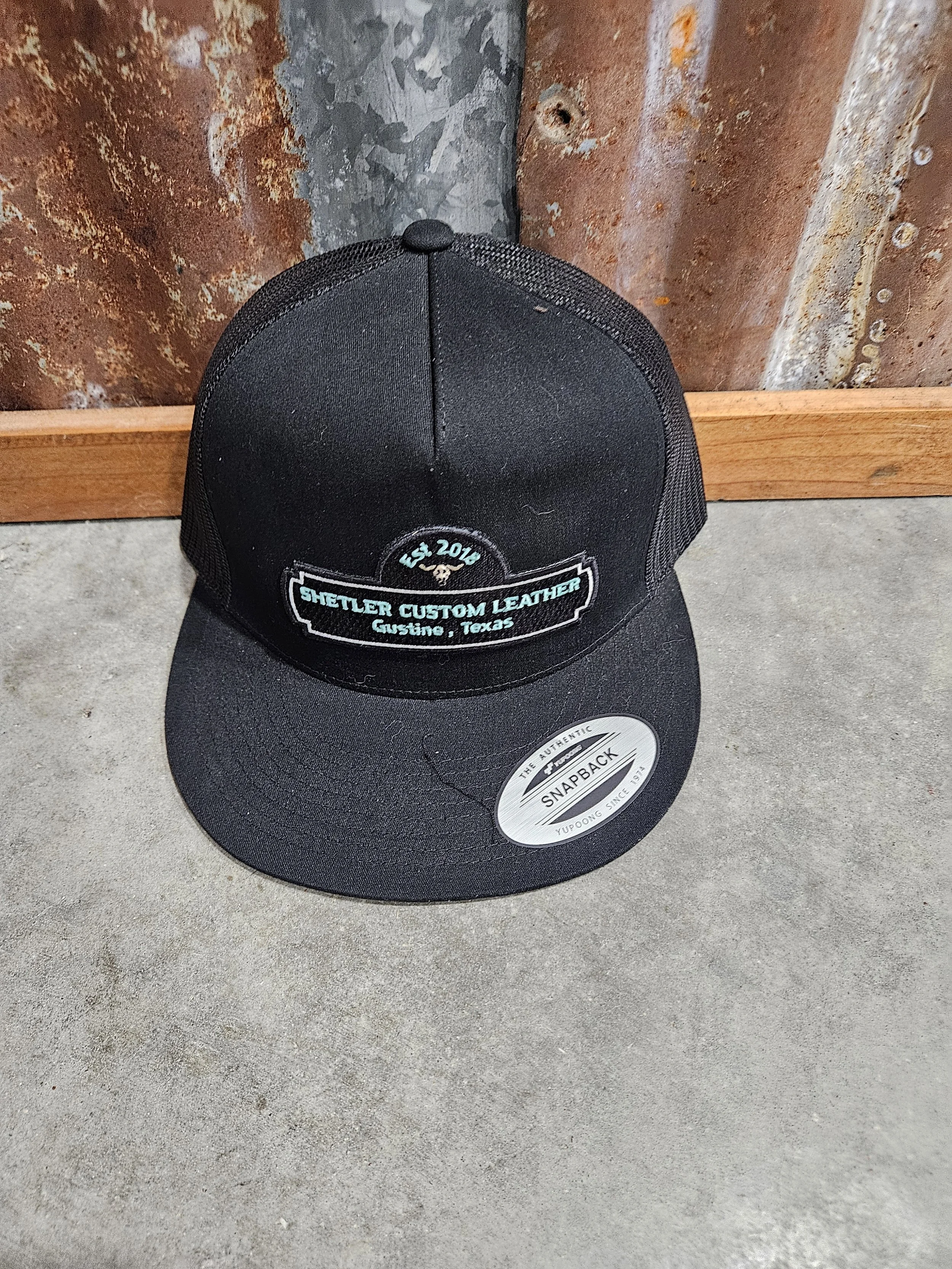 Black Yupoong Snapback