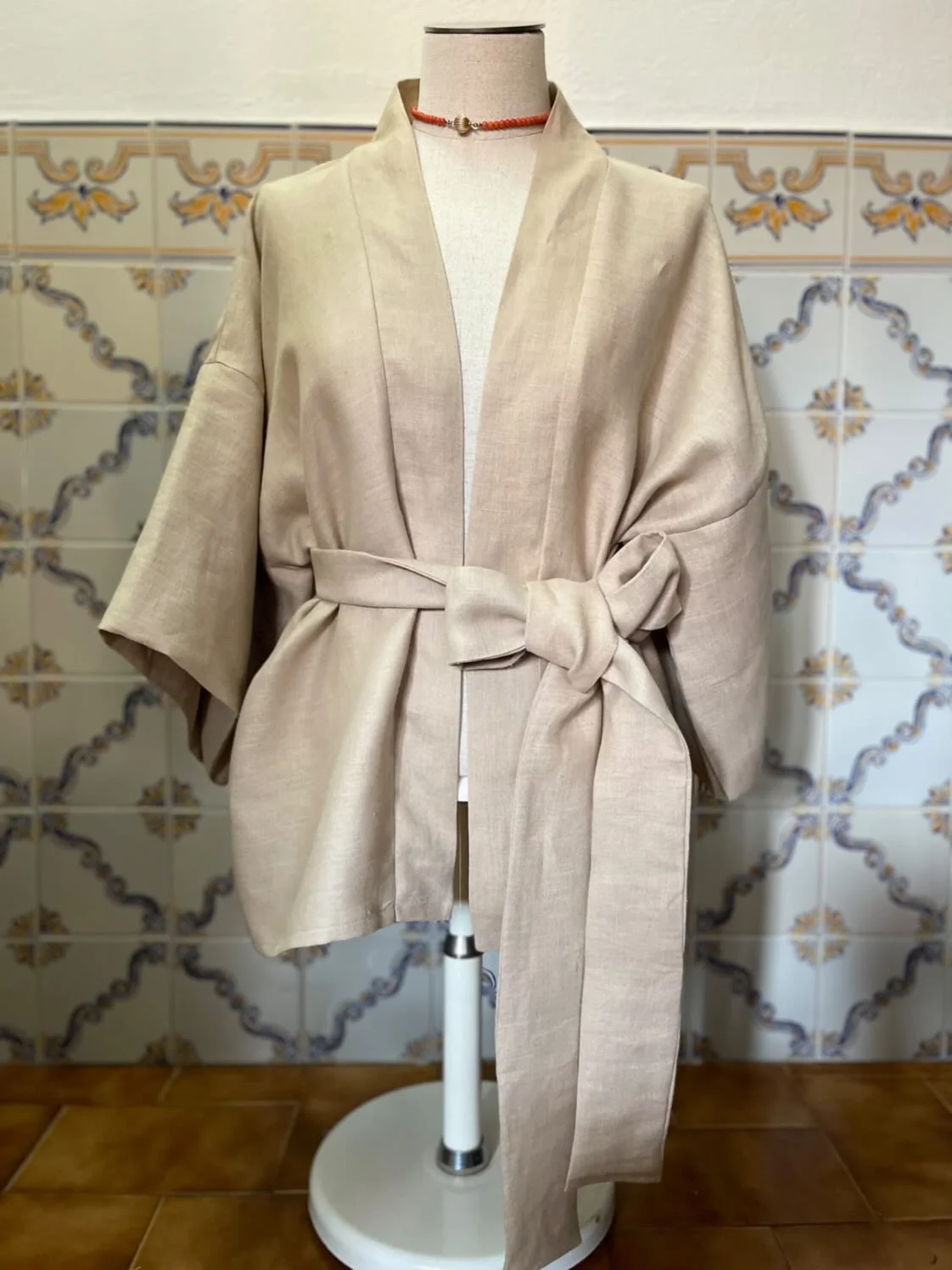 european flax linen kimono custom made jeya dai portugal dutch design