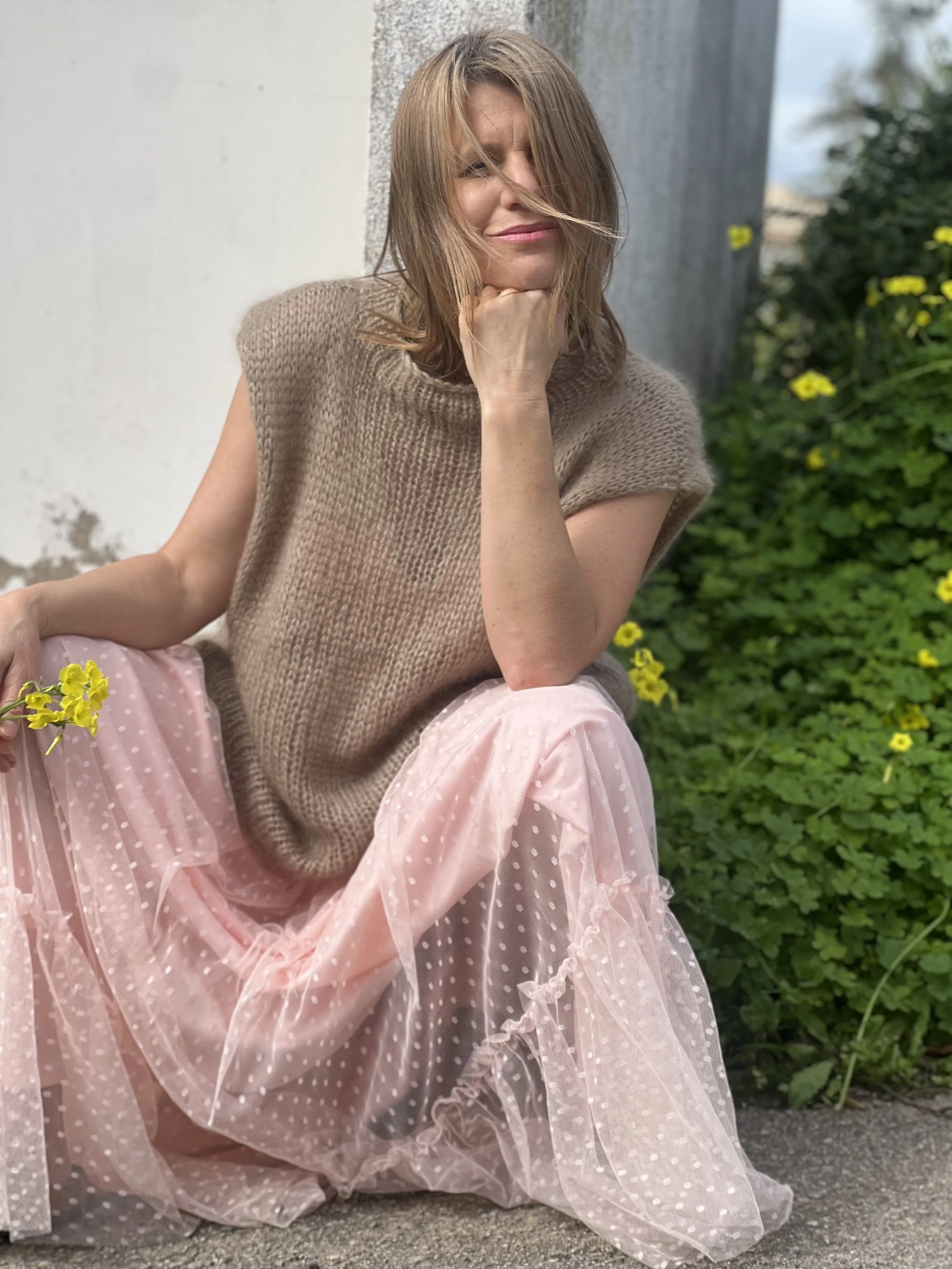 silk mohair hand knitted jeya dai portugal dutch design