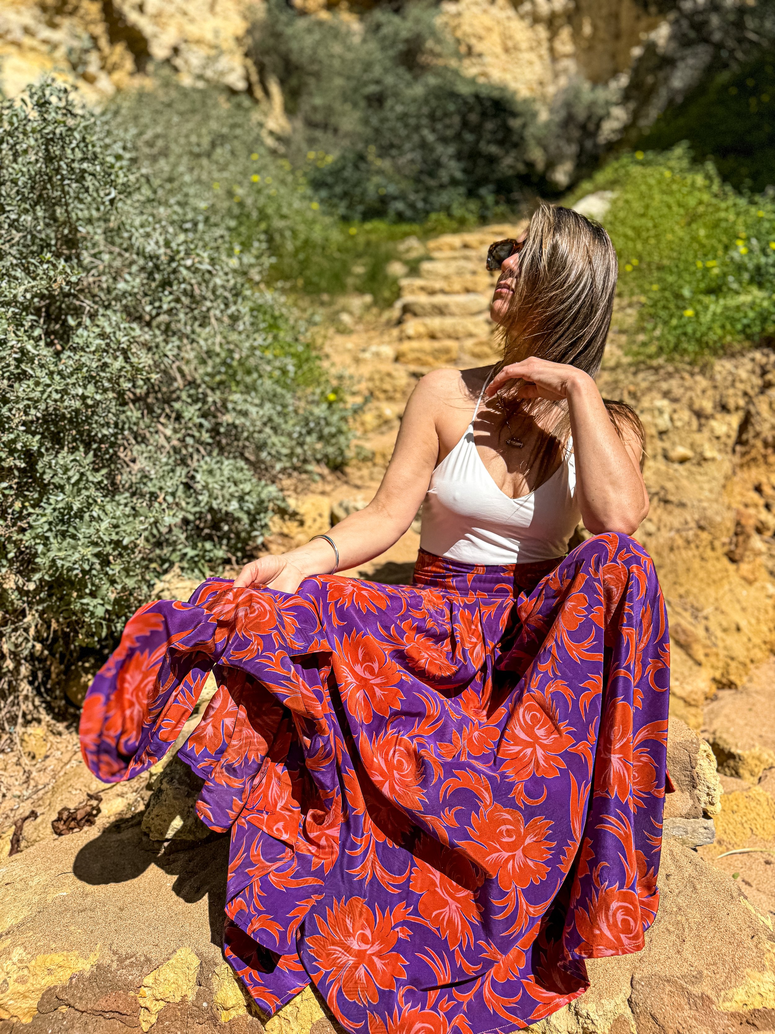 silk skirt crepe handmade jeya dai portugal dutch design