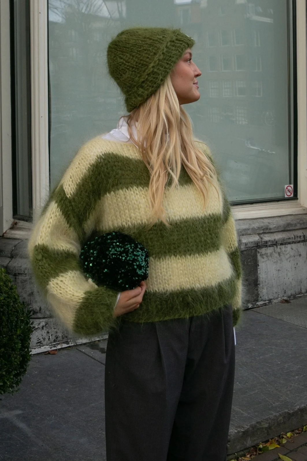 Mohair Olive - Butteryellow