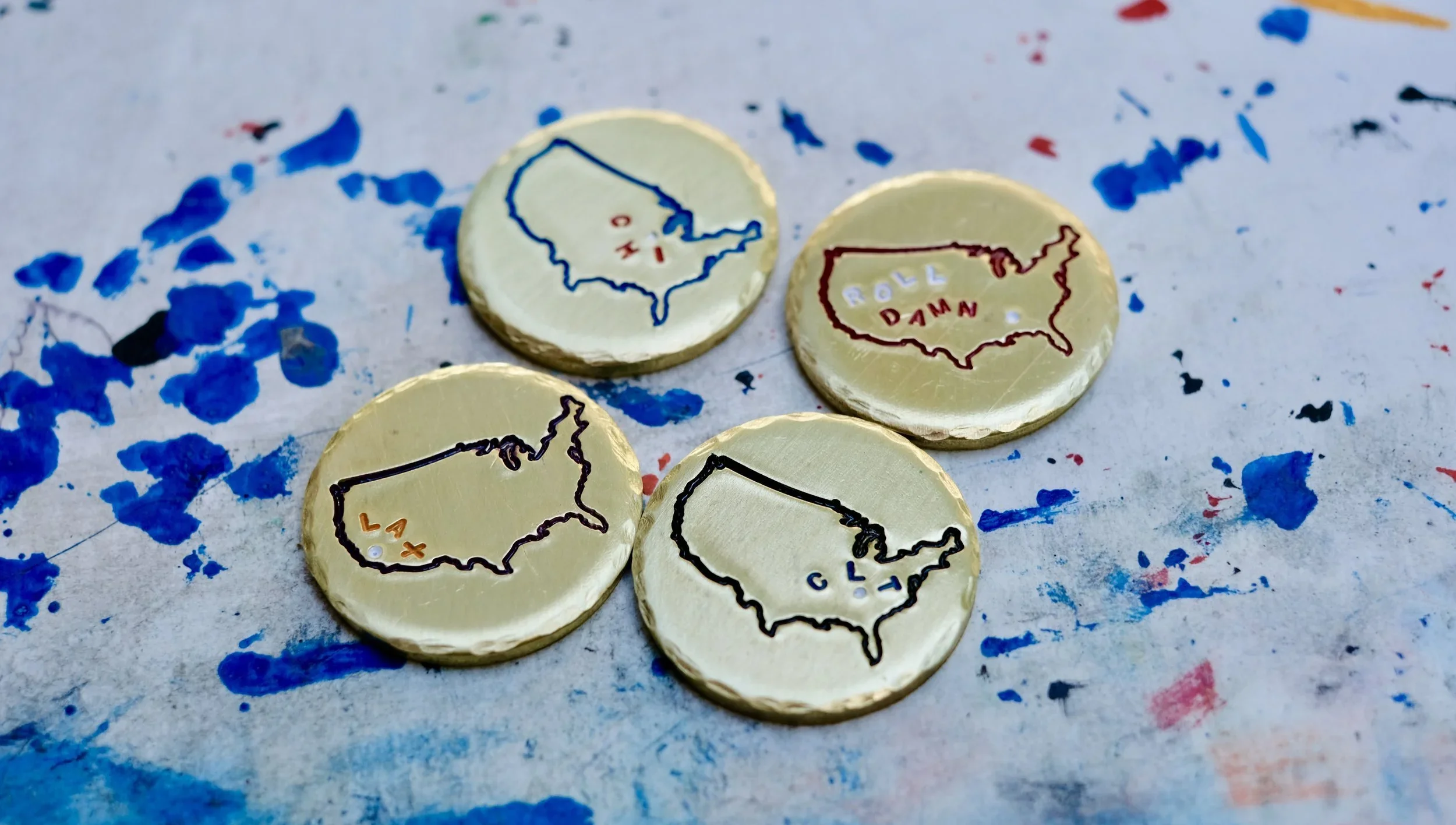 Custom City Ball Marker