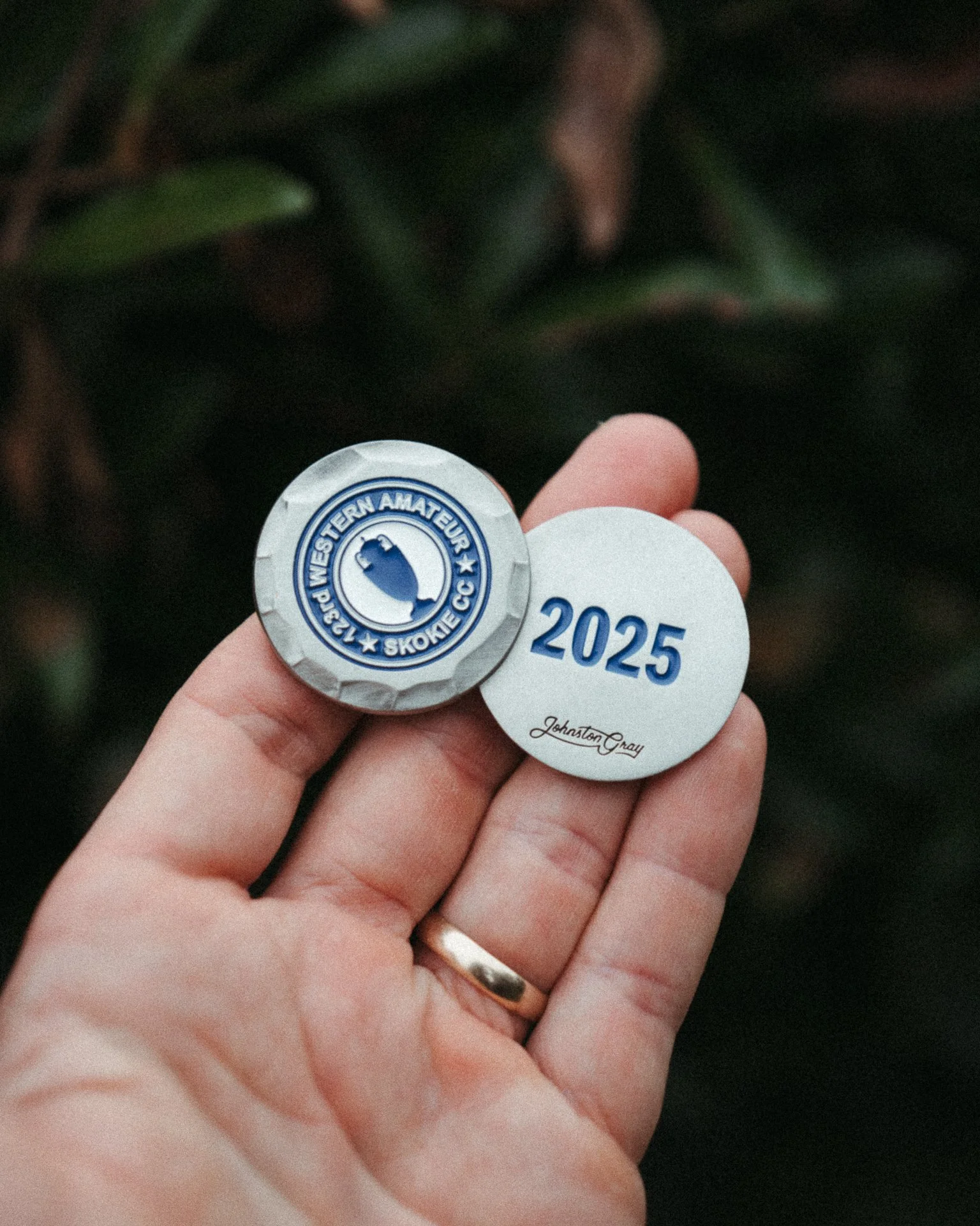 Custom ball marker for Skokie Country Club