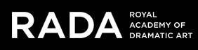 RADA logo with text 'Royal Academy of Dramatic Art'