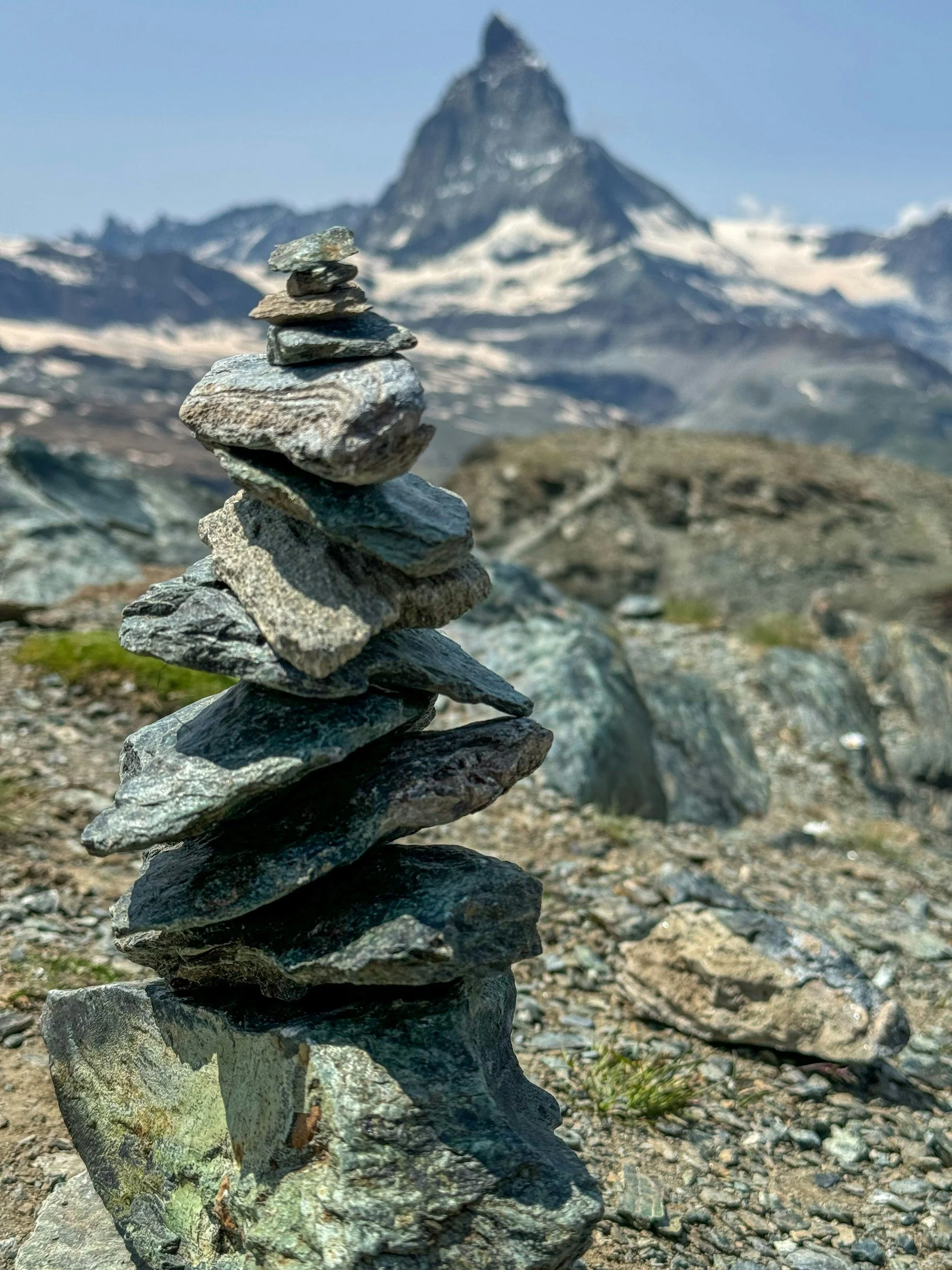 Stein, Balance, Resilienz, Stressbewältigung, Allgäu, Berge,Oberstdorf