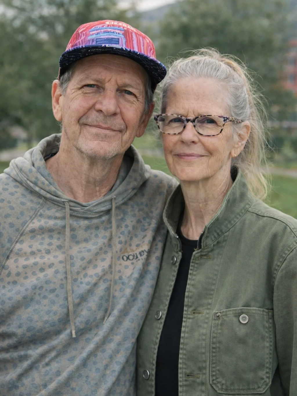 I asked ChatGPT to create an image of @kelleyinvermont and me 20 years from now.
It feels believable, and I hope life lets us age into something like this.