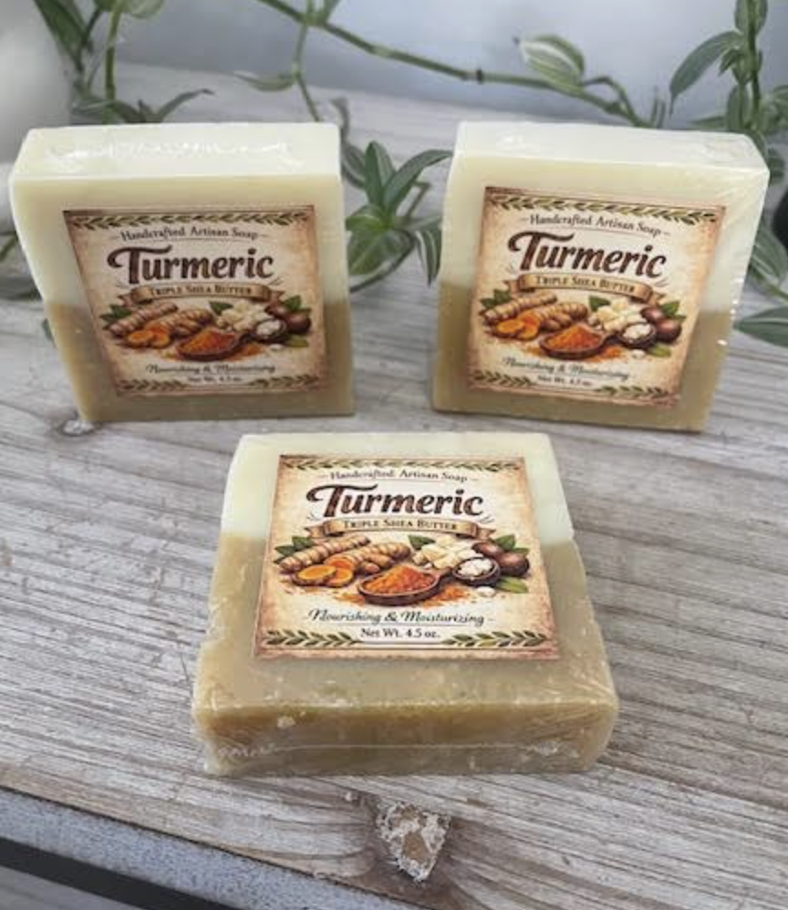Turmeric Triple Shea Butter Soap