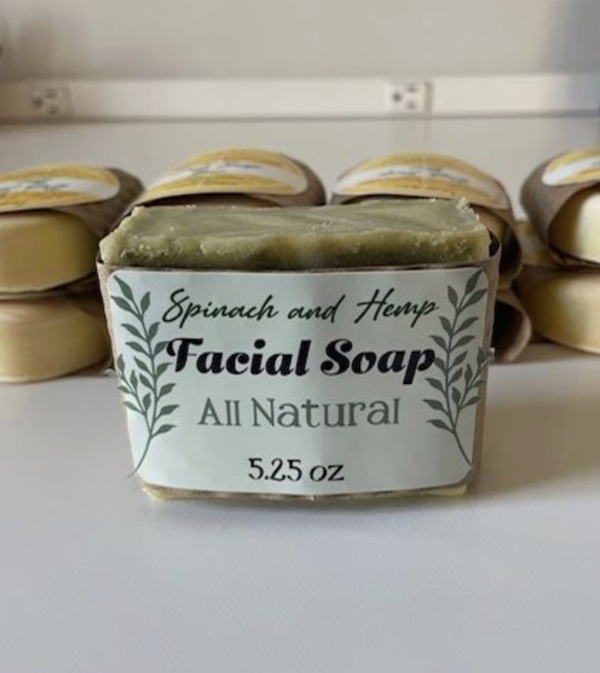 Spinach and Hemp Facial Bar