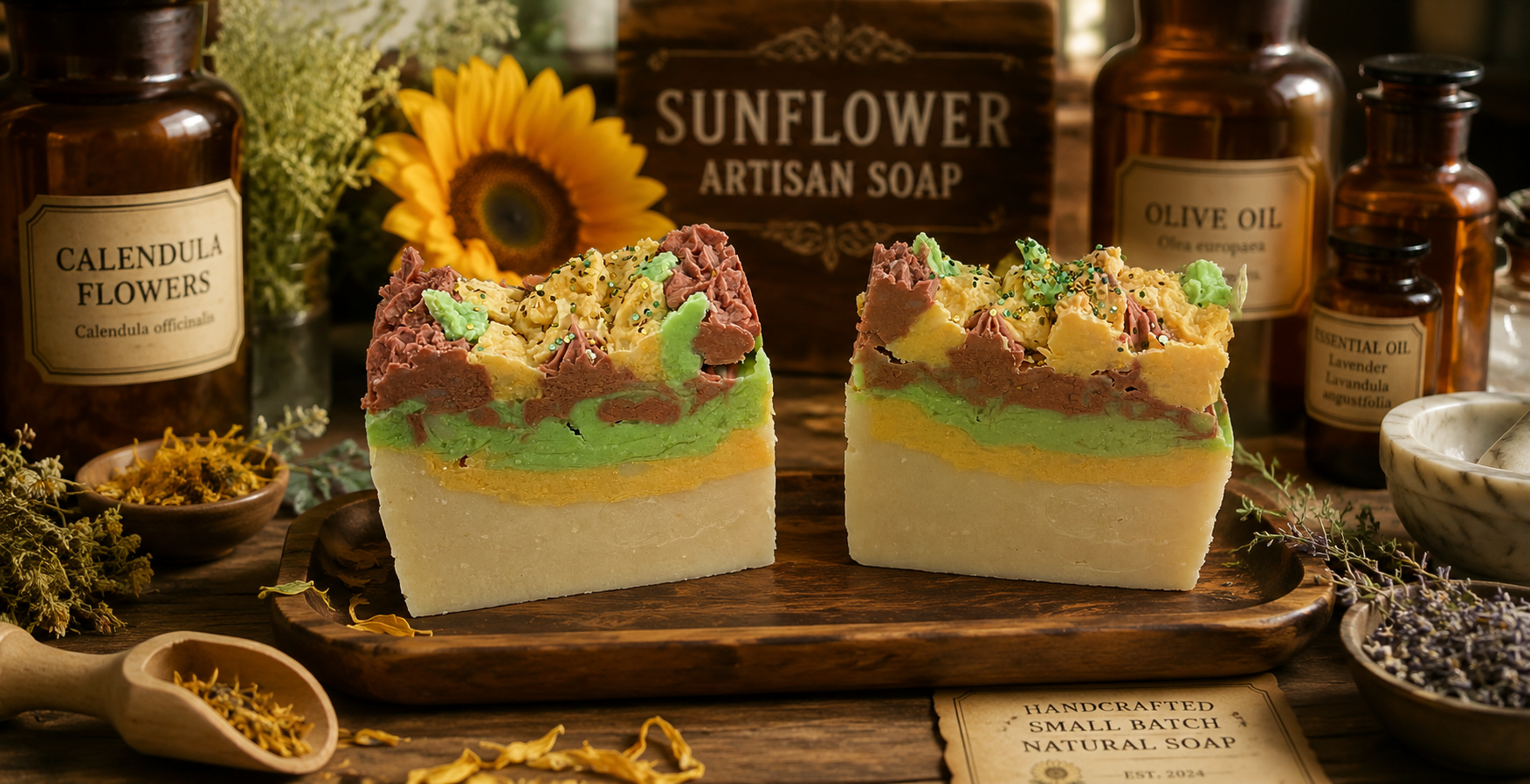 Sunflower Goats Milk Soap