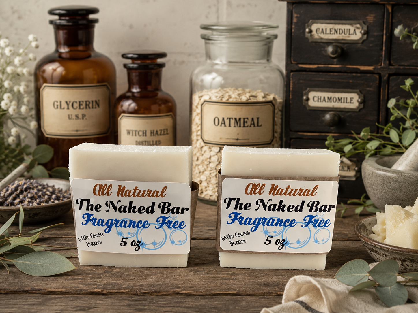 The Naked Bar (Fragrance Free)