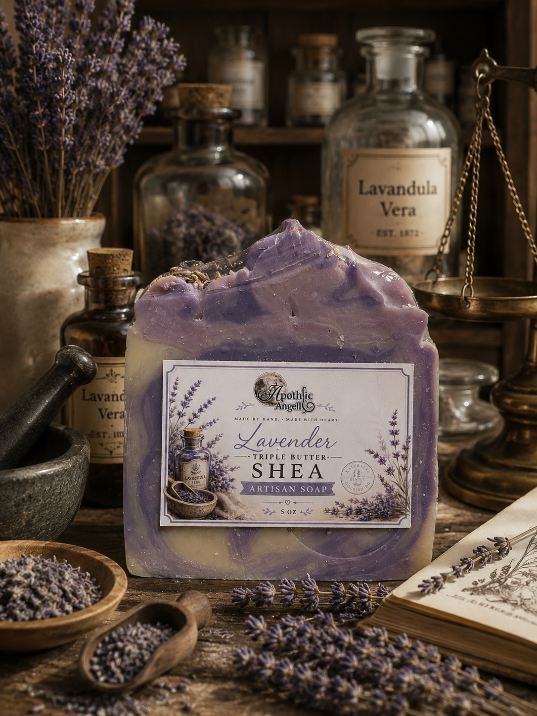 Lavender Triple Butter Shea Soap