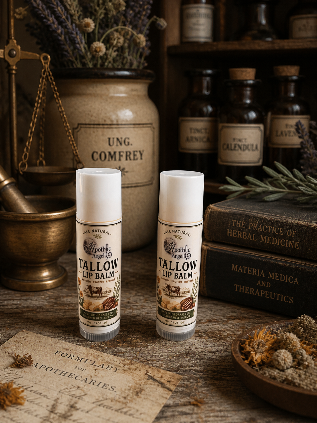 Tallow Lip Balm