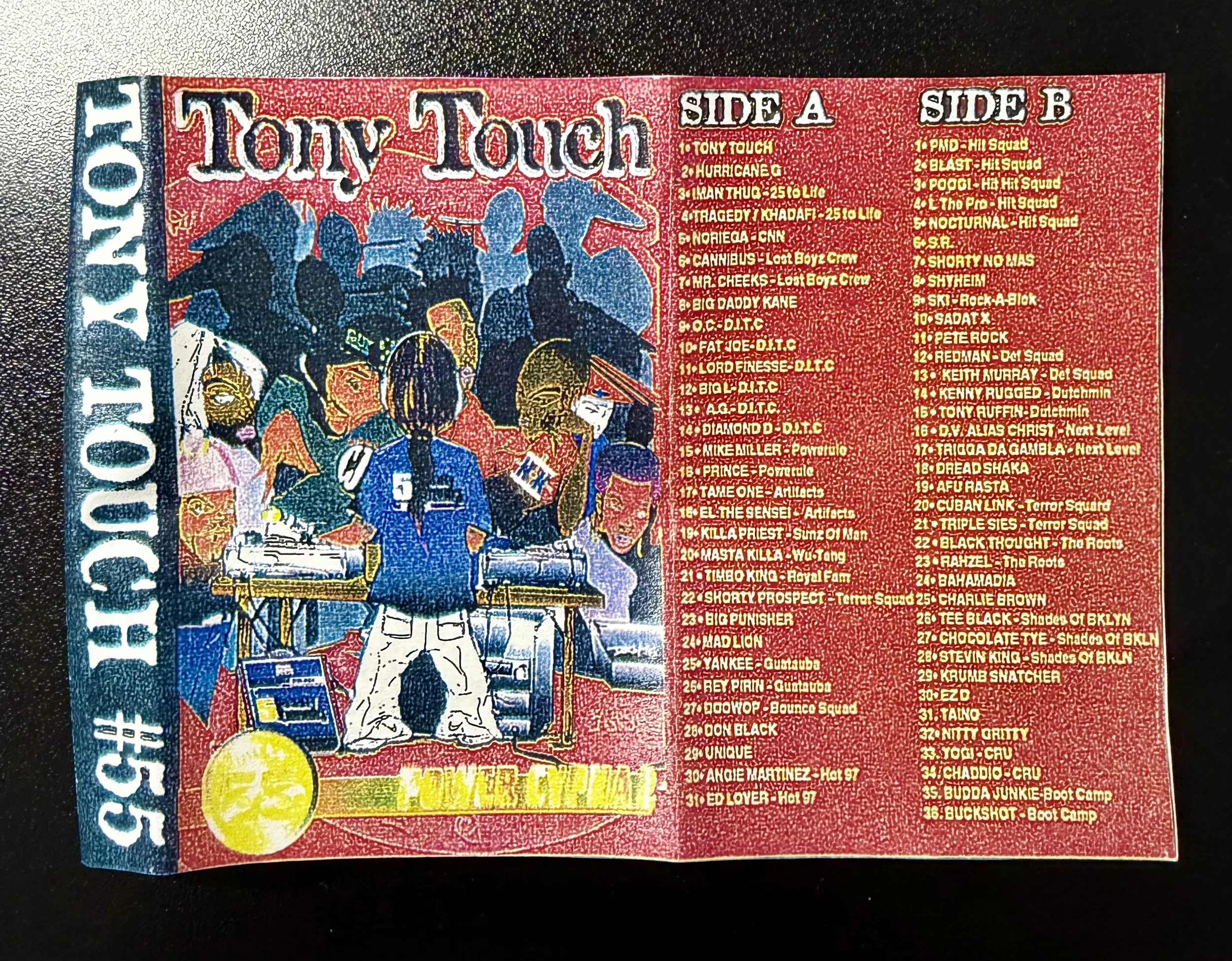 Tony Touch #55 50 MCs Power Cypha 2