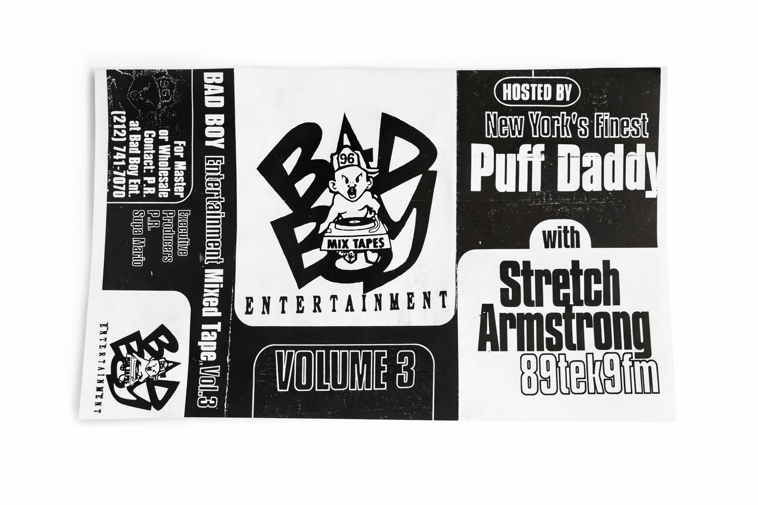 Bad Boy Mix Tape Volume 3 Stretch Armstrong Puff Daddy